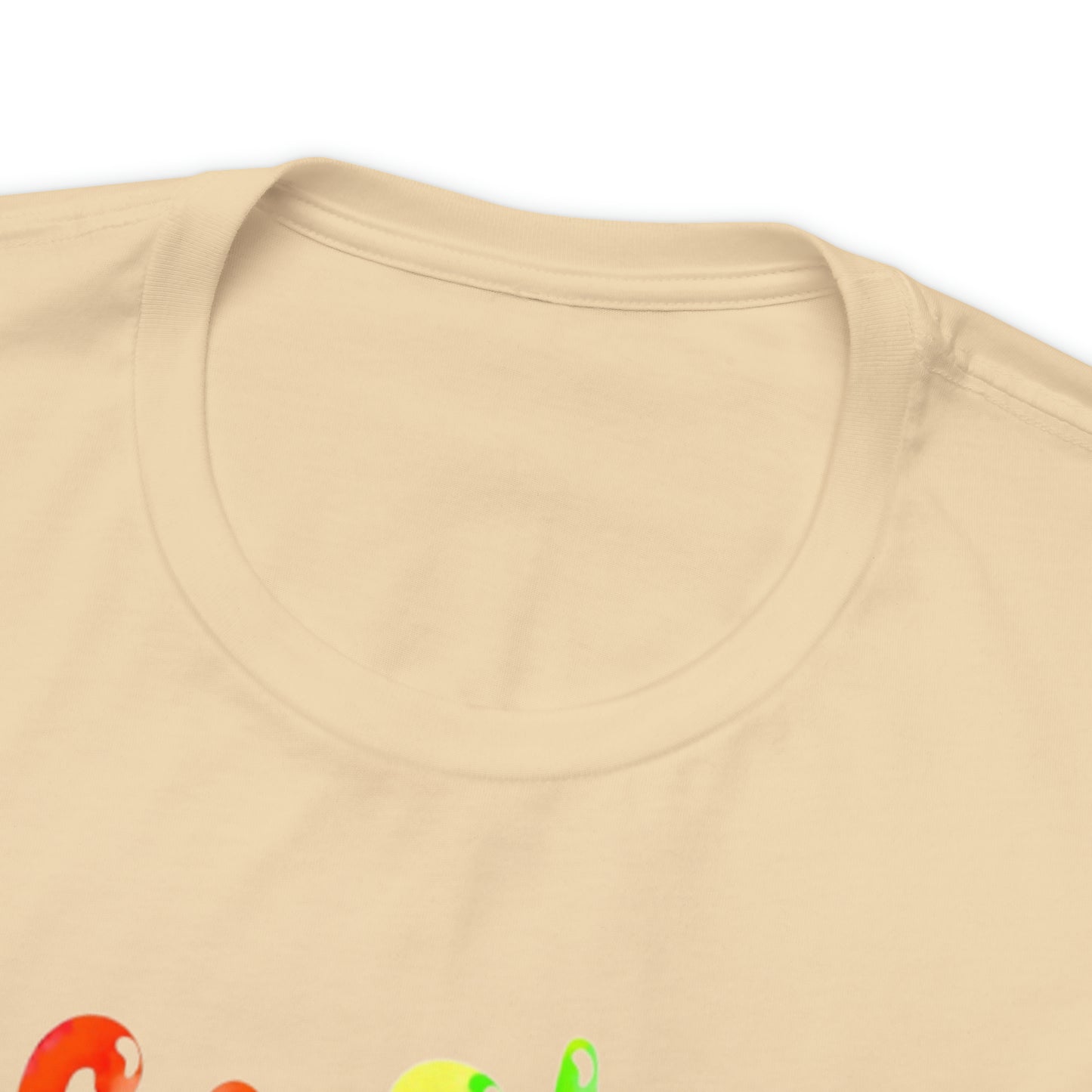 Go Slow Rainbow Unisex Jersey Short Sleeve Tee