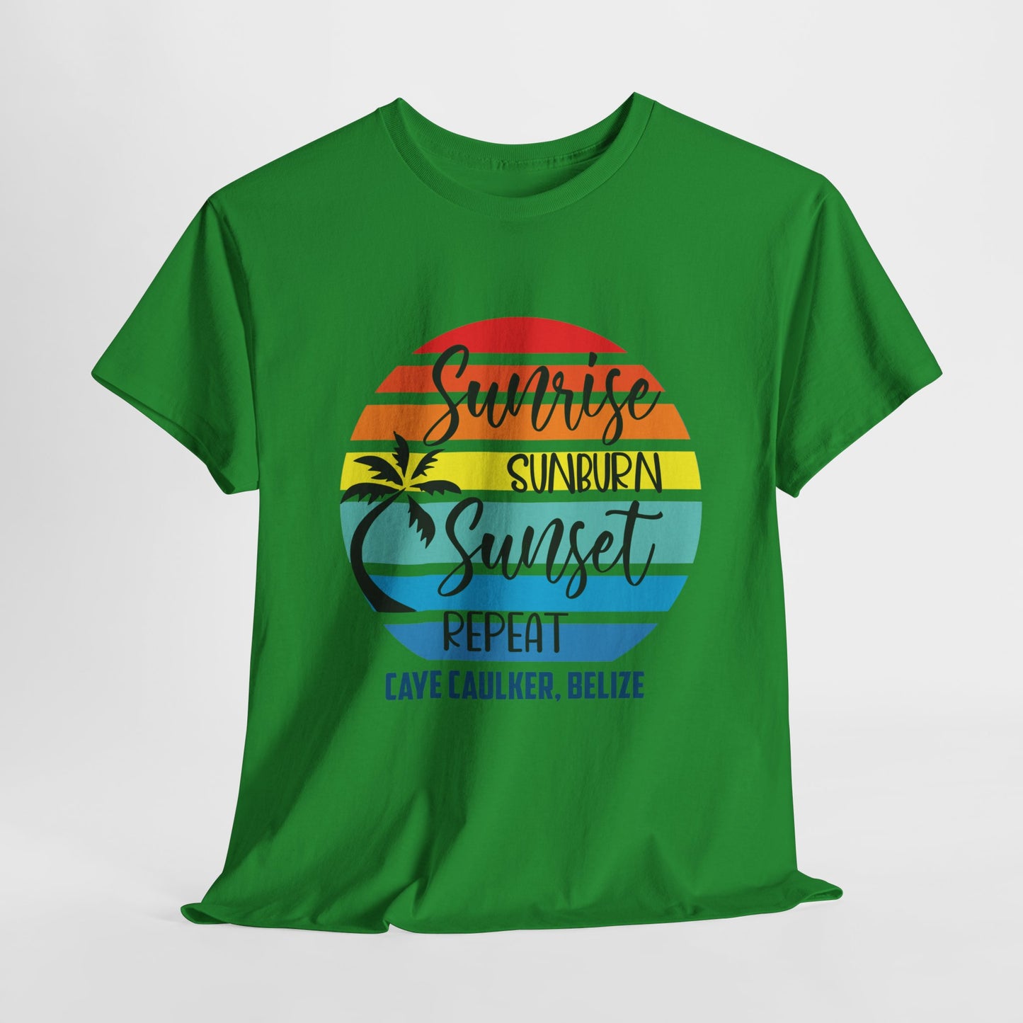 Sunrise Sunset Tropical Tee CC Belize