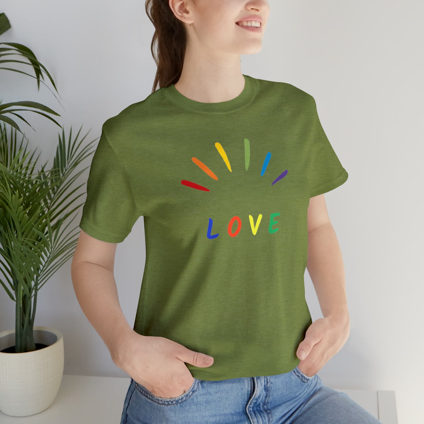Love Unisex Jersey Short Sleeve Tee