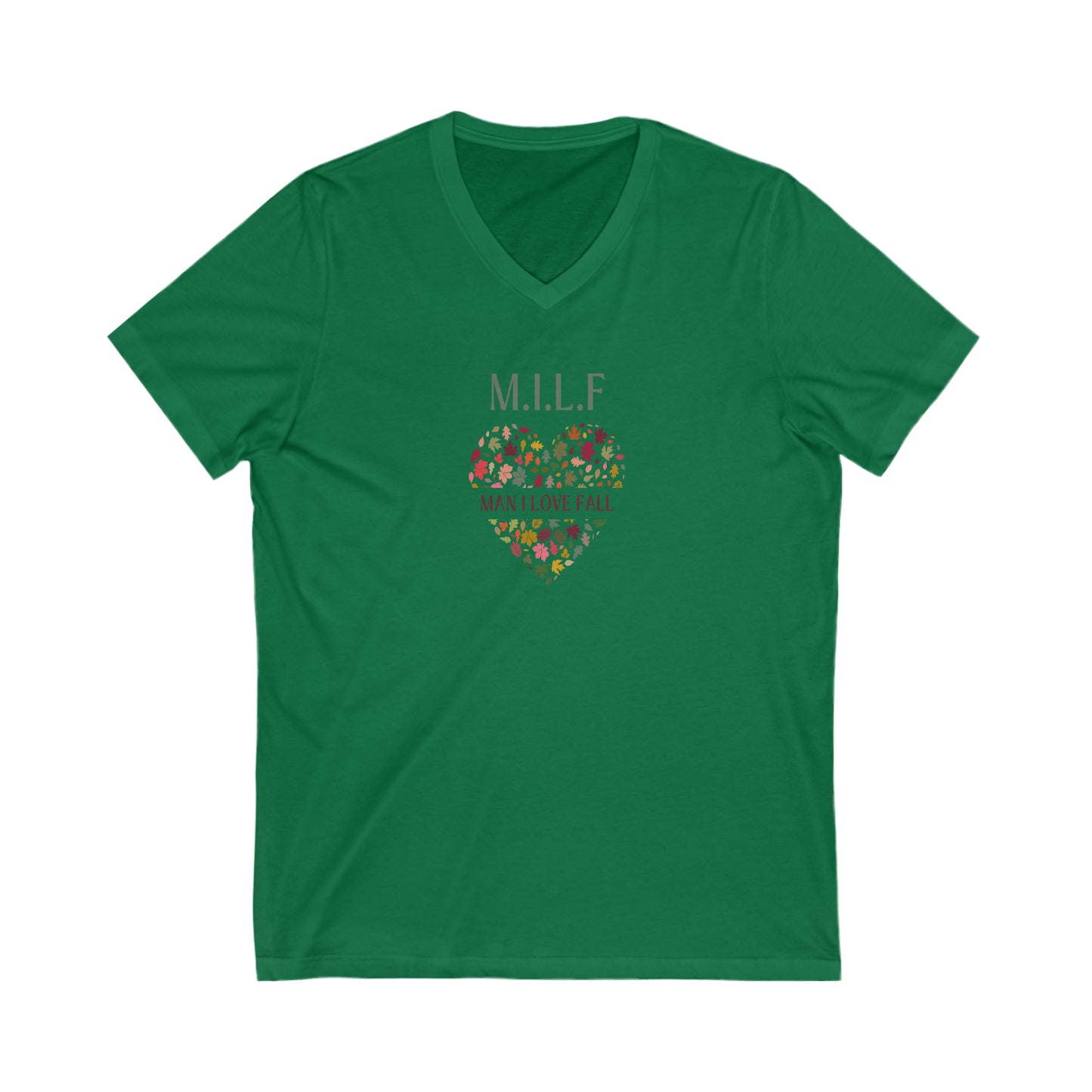 MILF Jersey Short Sleeve V-Neck Tee
