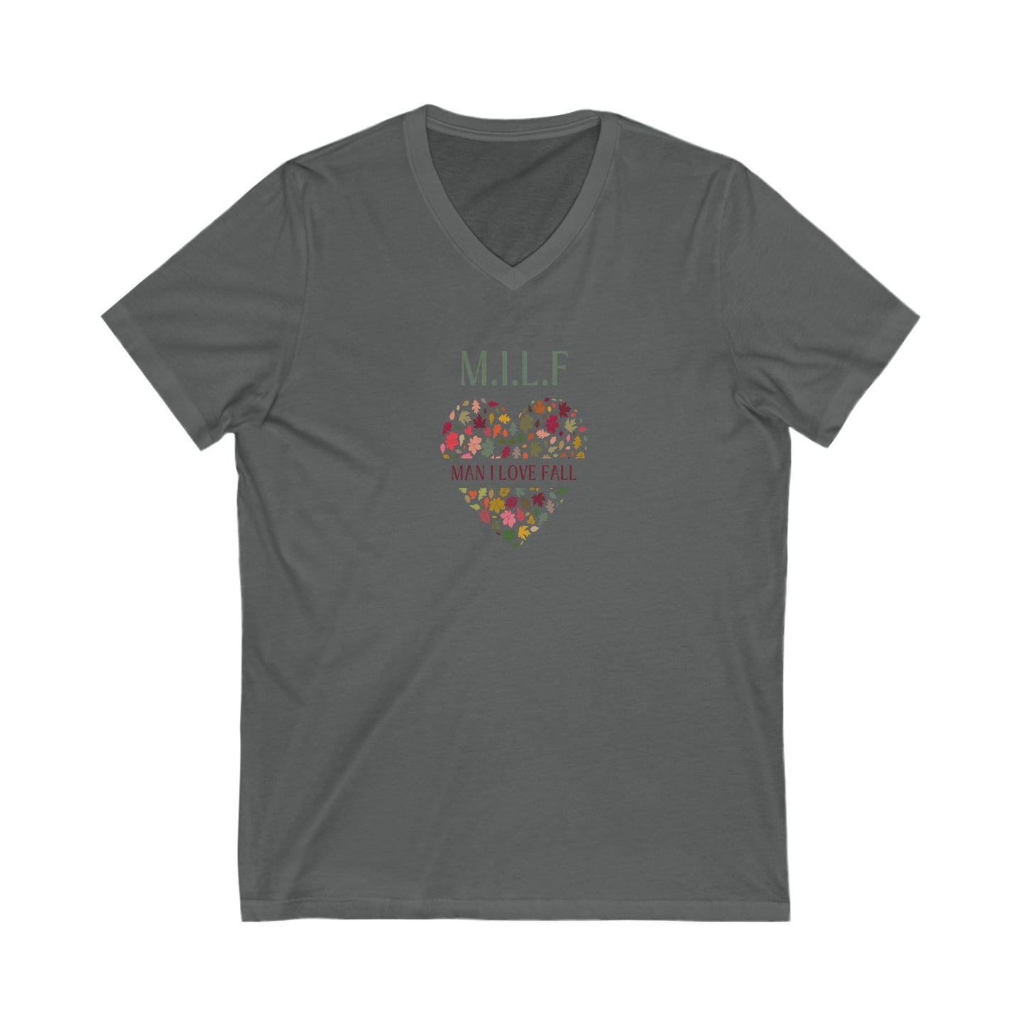 MILF Jersey Short Sleeve V-Neck Tee