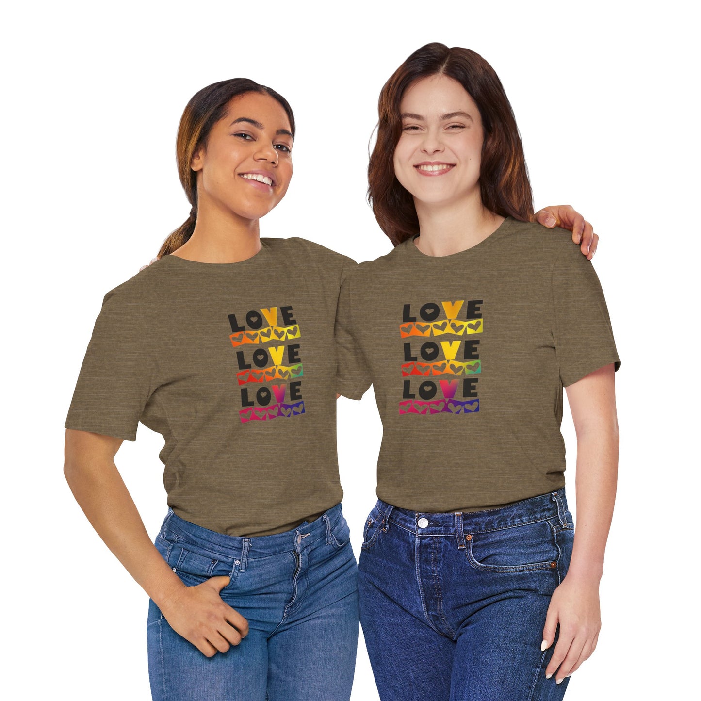 Love love love Unisex Jersey Short Sleeve Tee