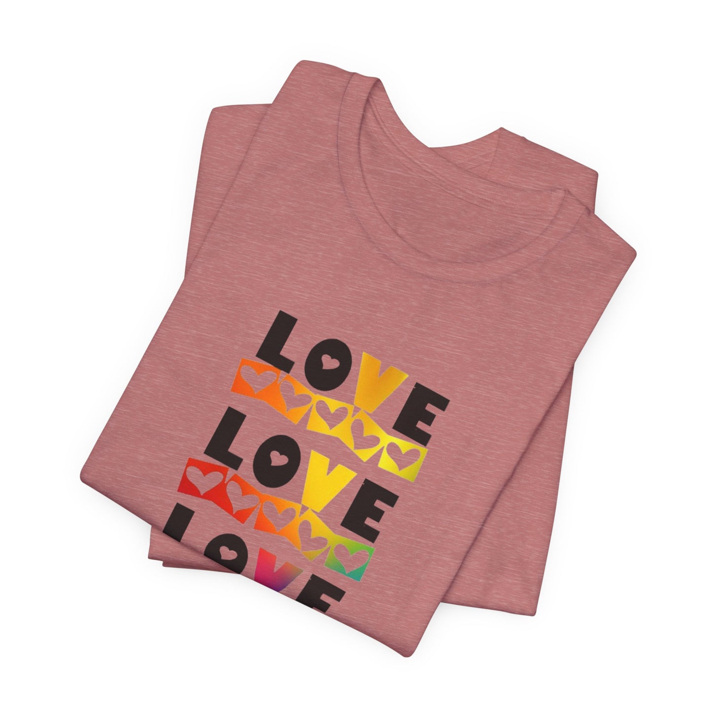 Love love love Unisex Jersey Short Sleeve Tee