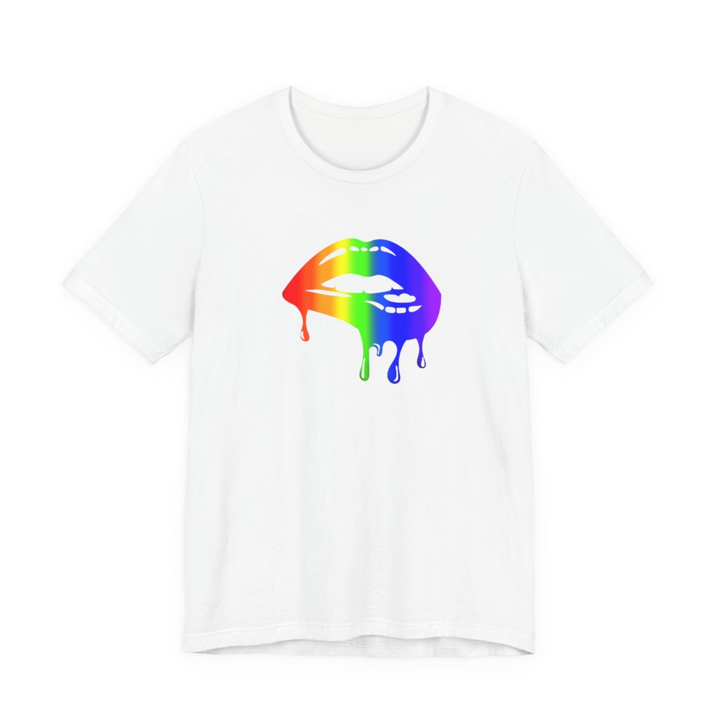 Pride lips Unisex Jersey Short Sleeve Tee