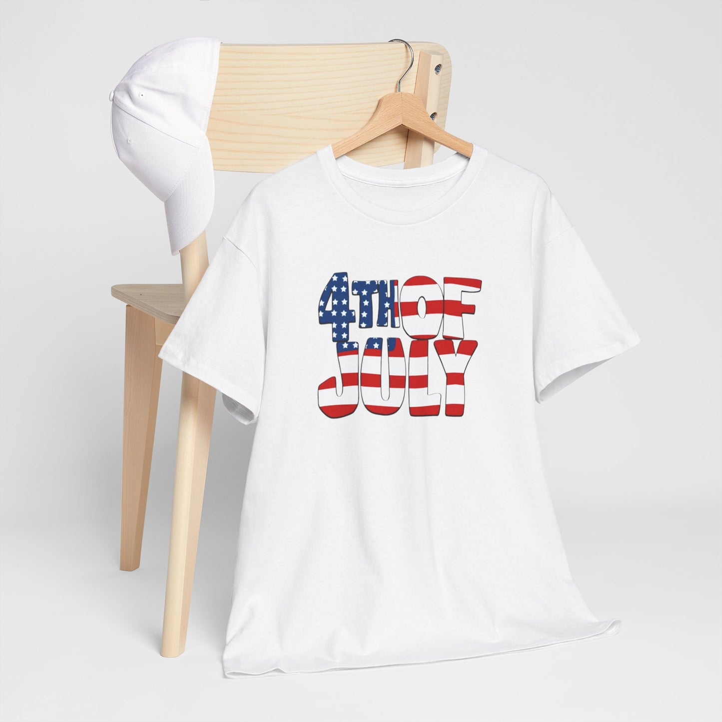 Happy 4th Unisex Heavy Cotton Tee