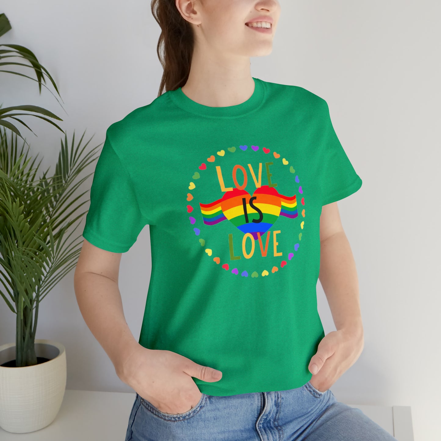 Love Unisex Jersey Short Sleeve Tee