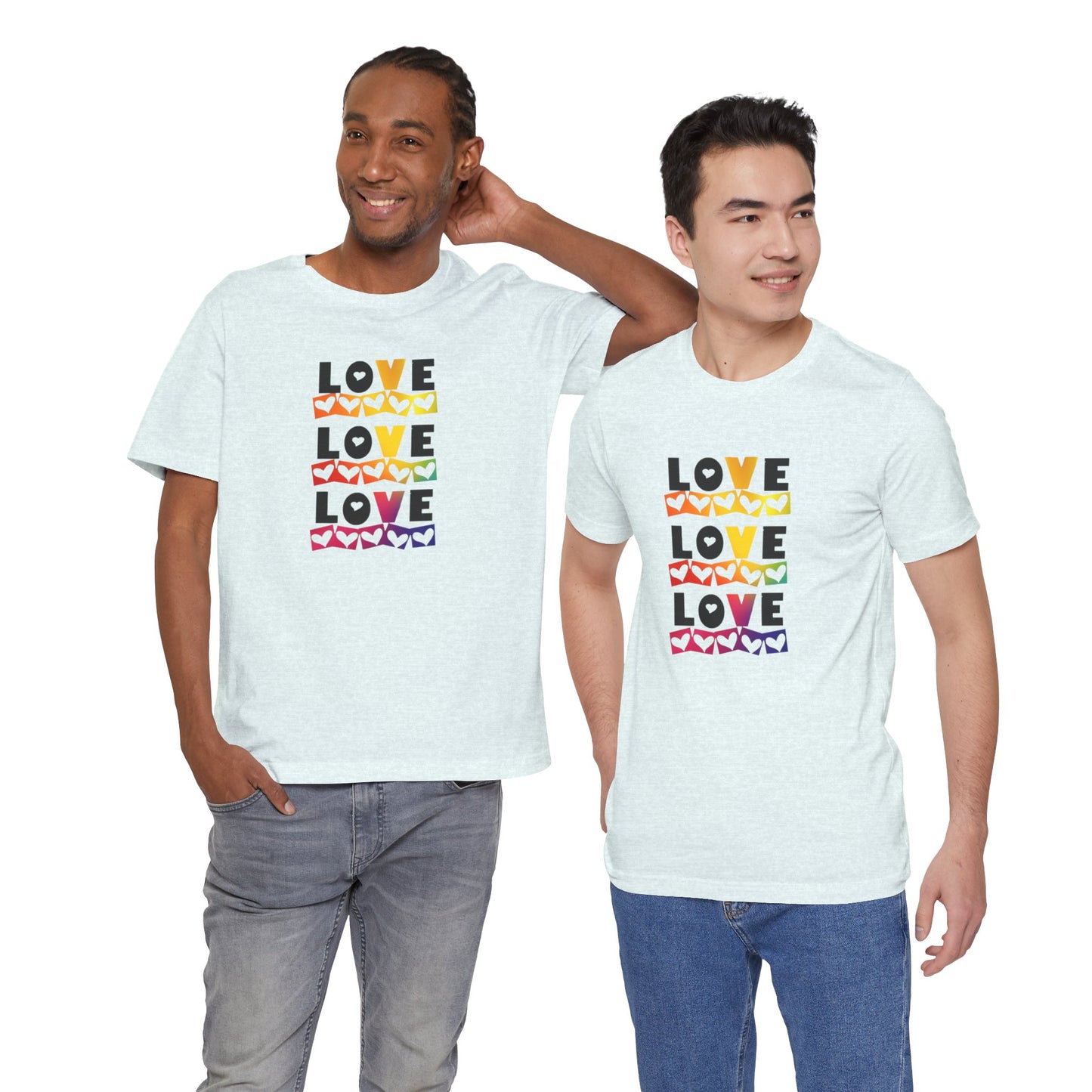 Love love love Unisex Jersey Short Sleeve Tee