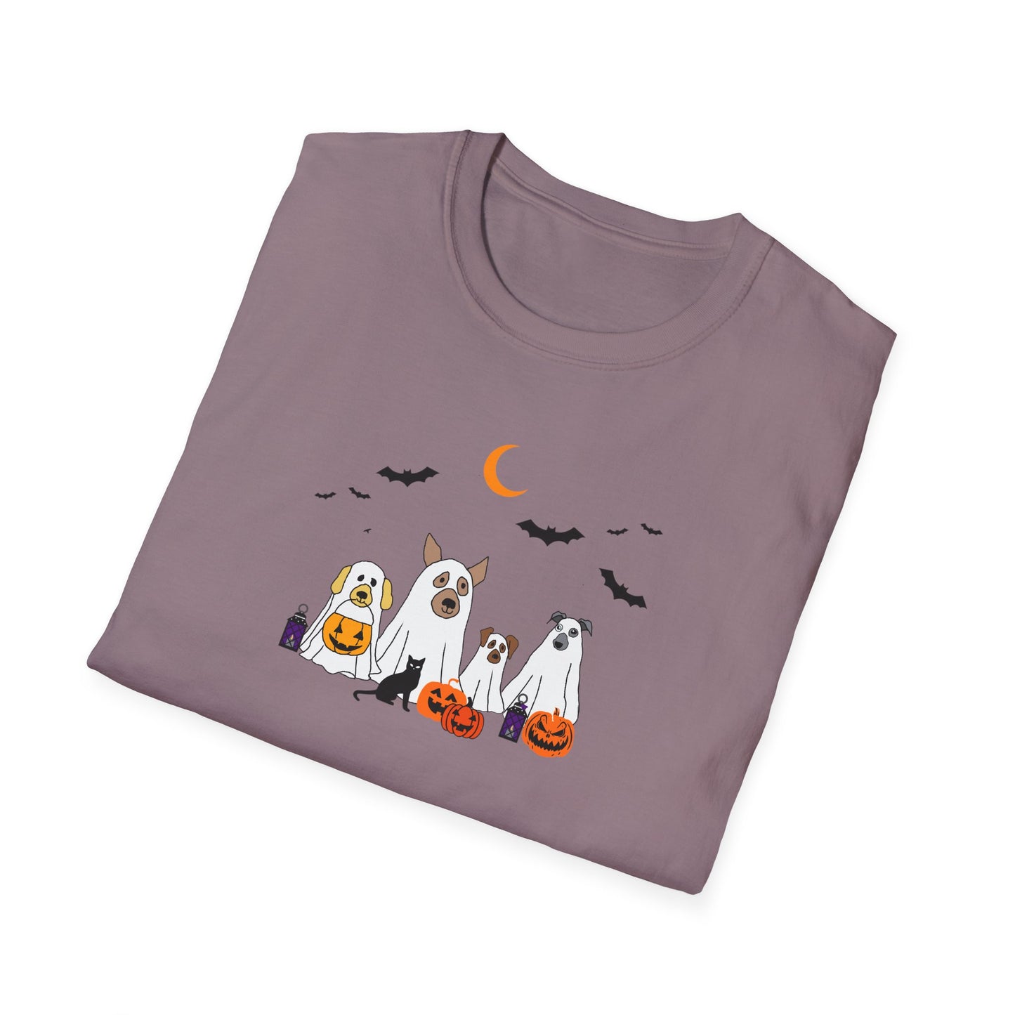 Ghost Pups Unisex Softstyle T-Shirt