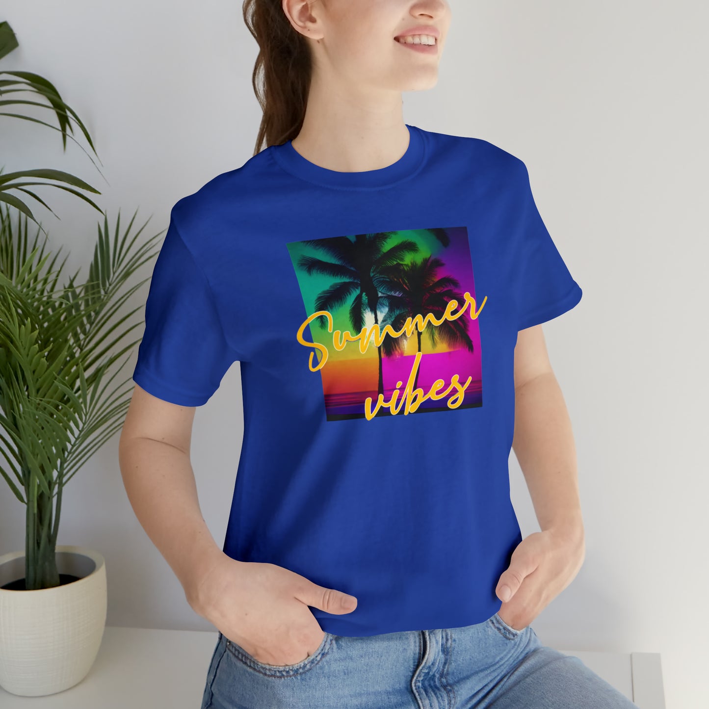 Summer Color Unisex Jersey Short Sleeve Tee