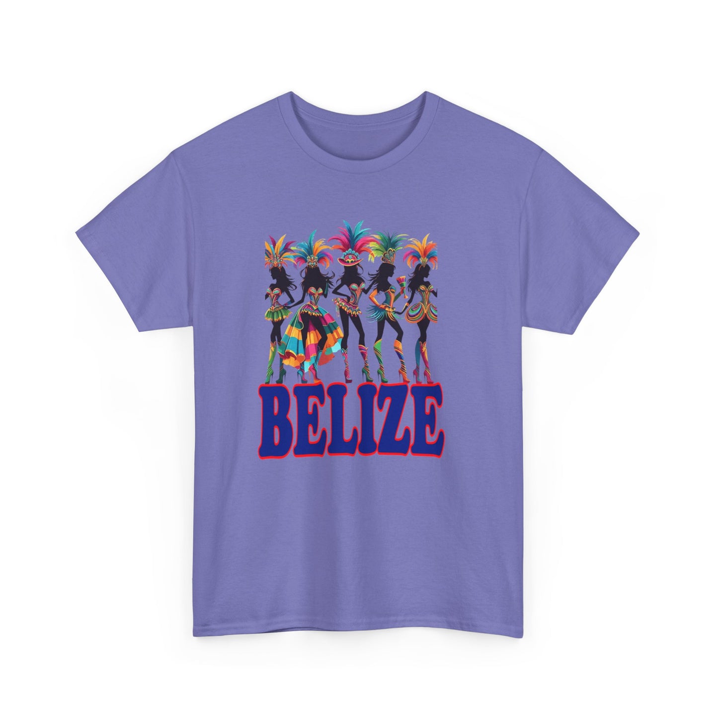 Belize Carnival Vibes Unisex Heavy Cotton Tee
