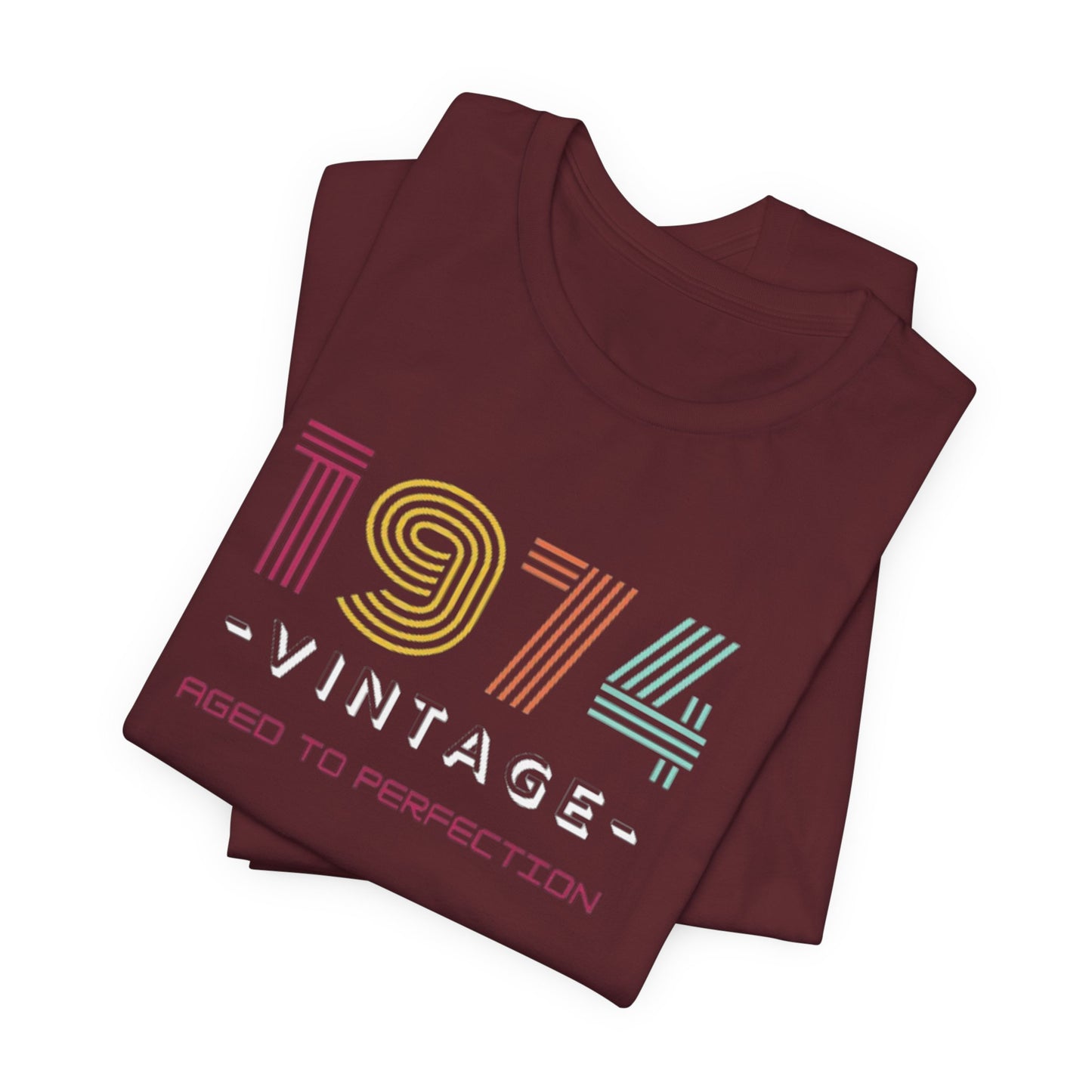 1974 Unisex Jersey Short Sleeve Tee