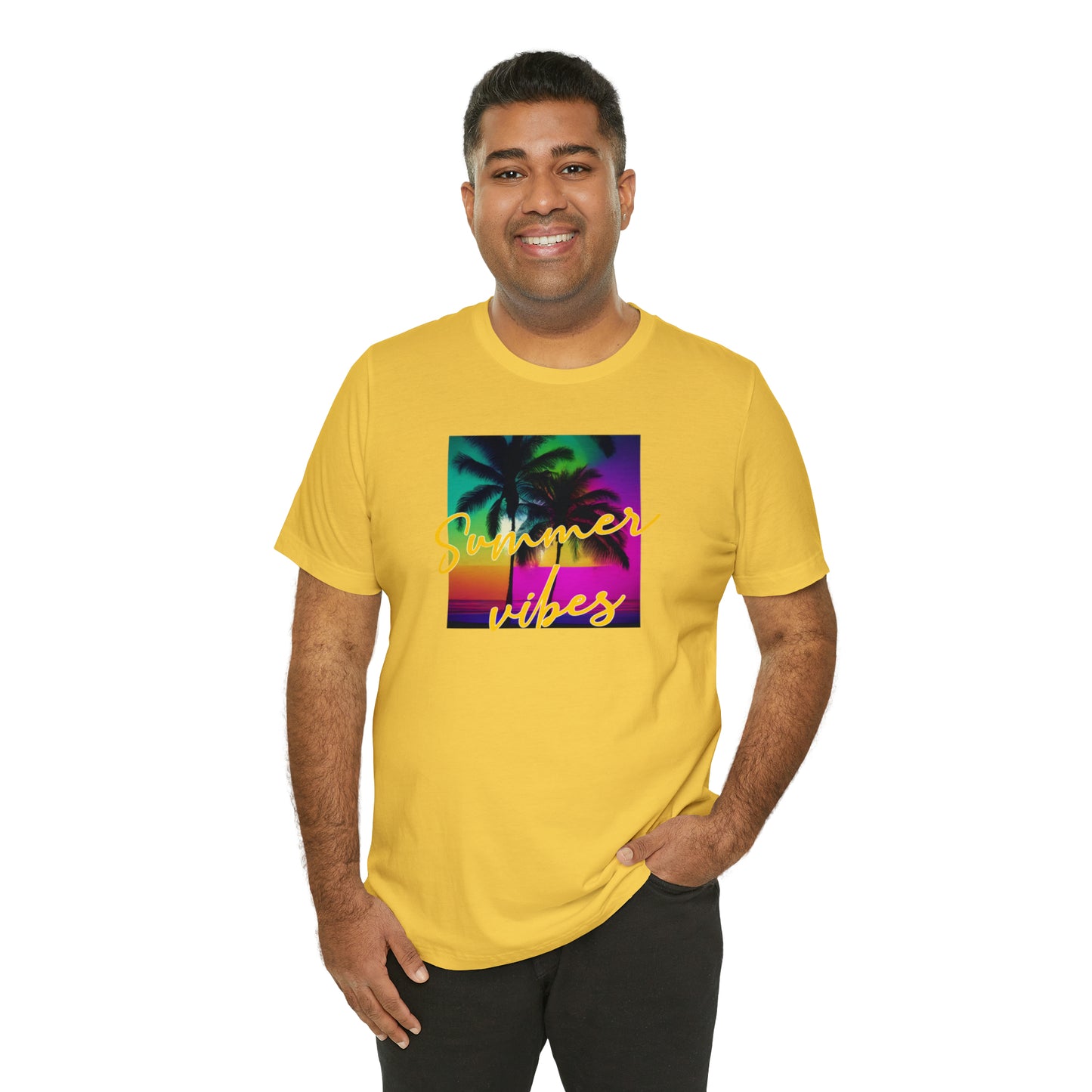Summer Color Unisex Jersey Short Sleeve Tee