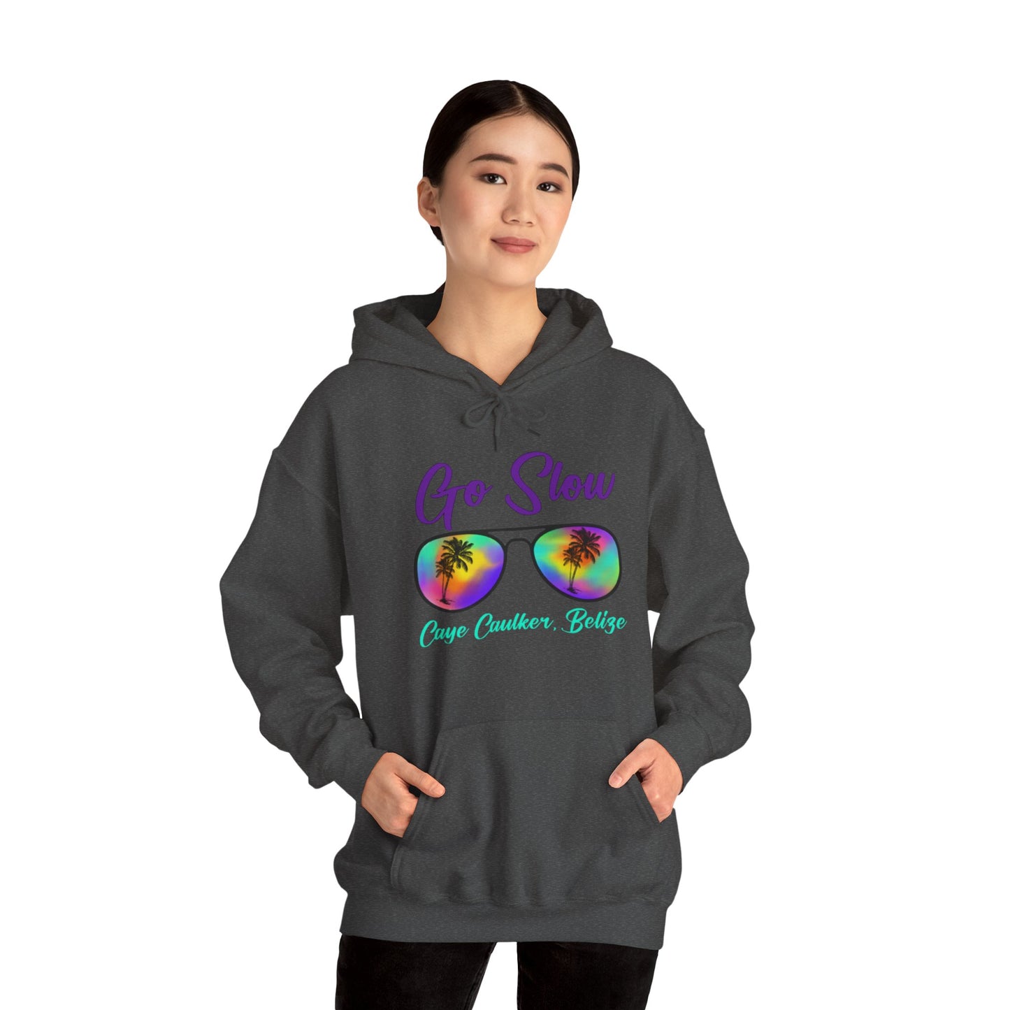 Go Slow Glasses Unisex Heavy Blend™ Hooded Sweatshirt