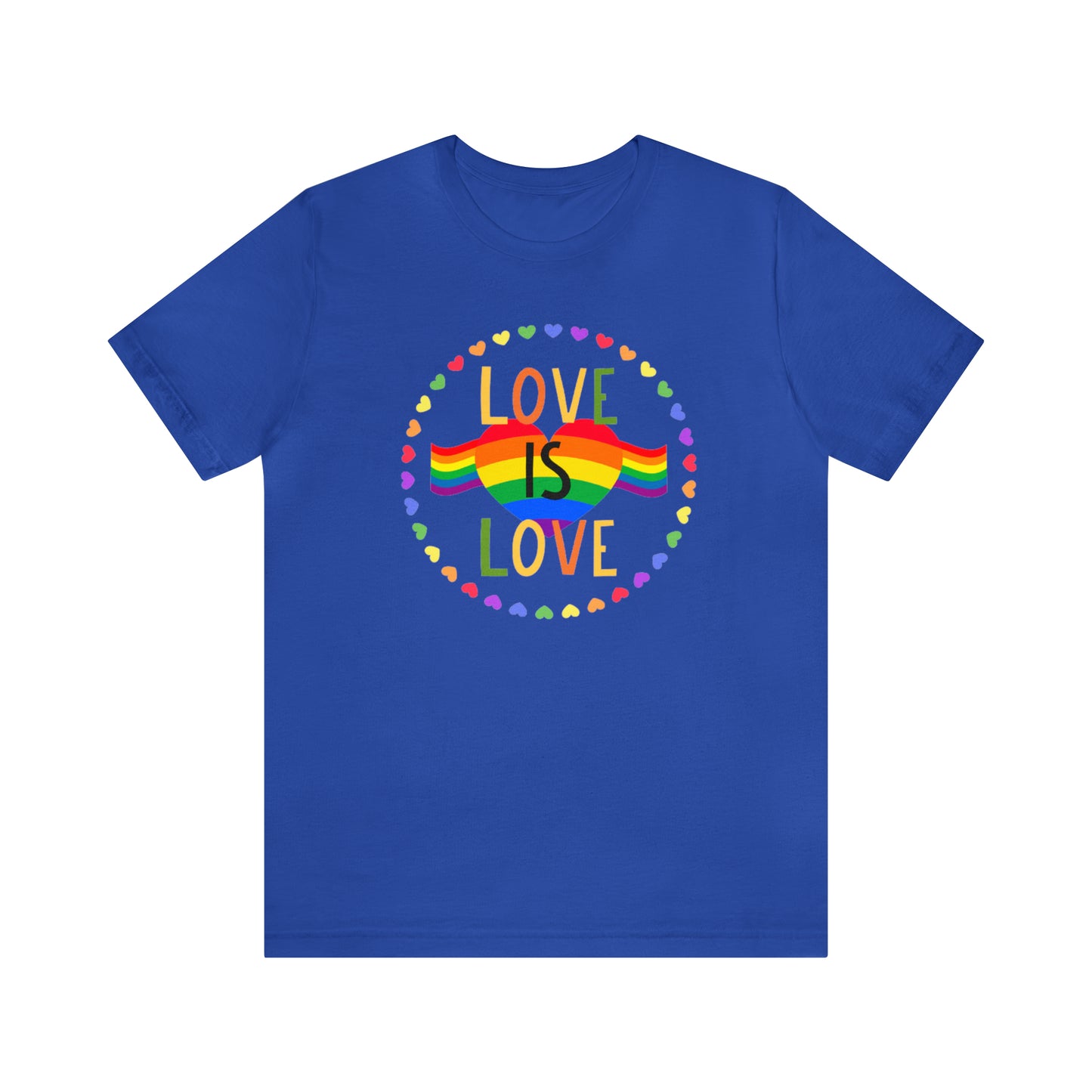 Love is love Jersey Short Sleeve Tee