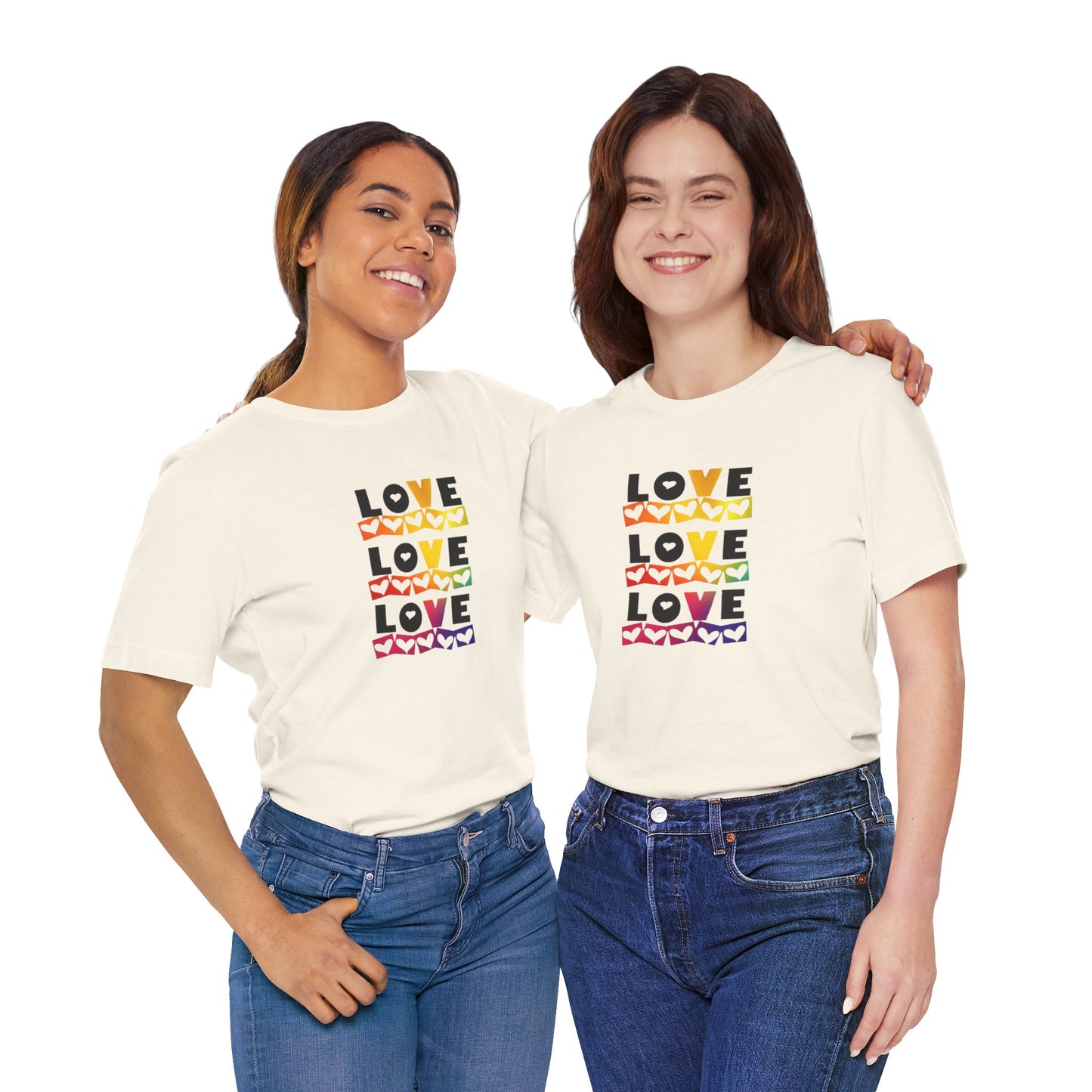 Love love love Unisex Jersey Short Sleeve Tee