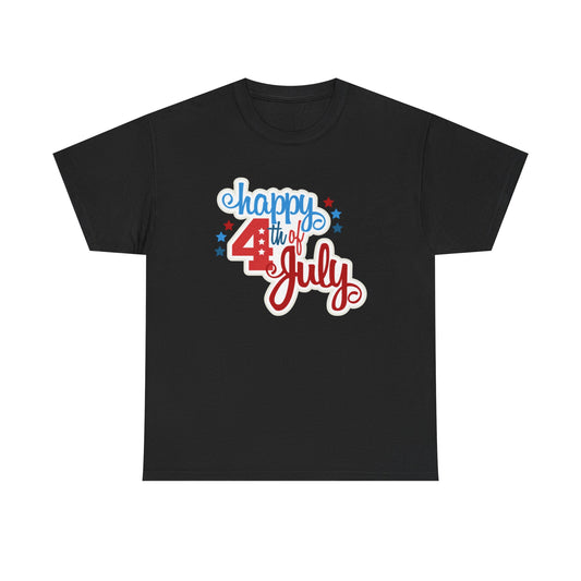 Happy 4th Unisex Heavy Cotton Tee