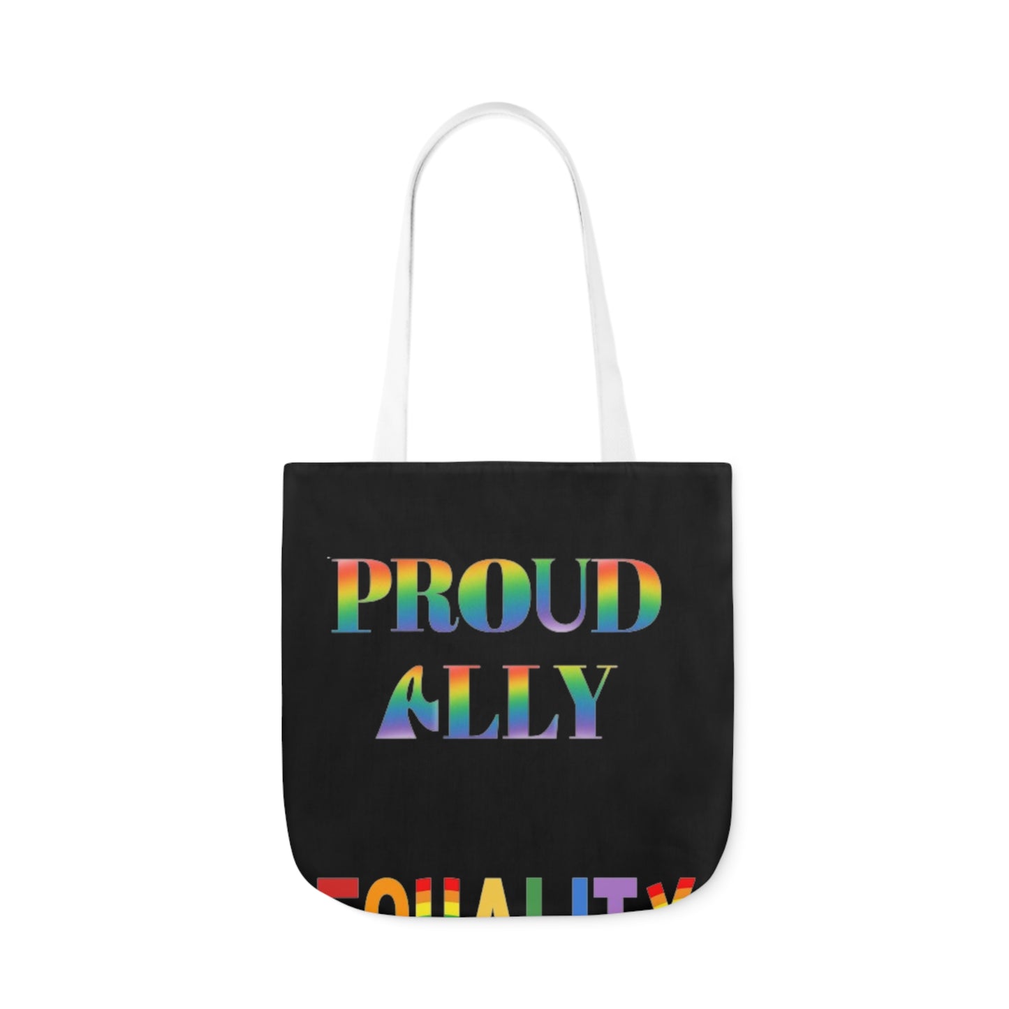 Proud Ally Canvas Tote Bag, 5-Color Straps