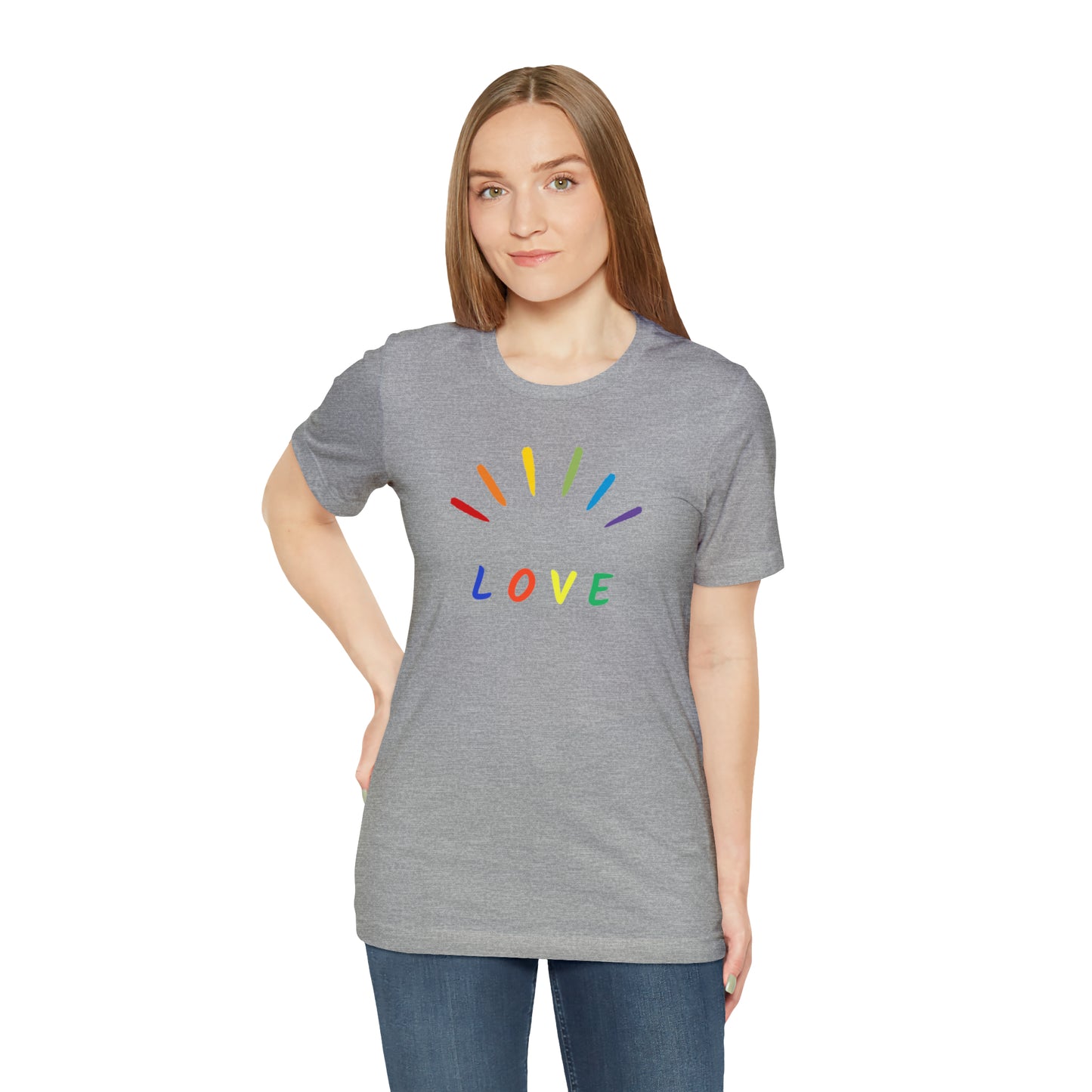 Love Unisex Jersey Short Sleeve Tee