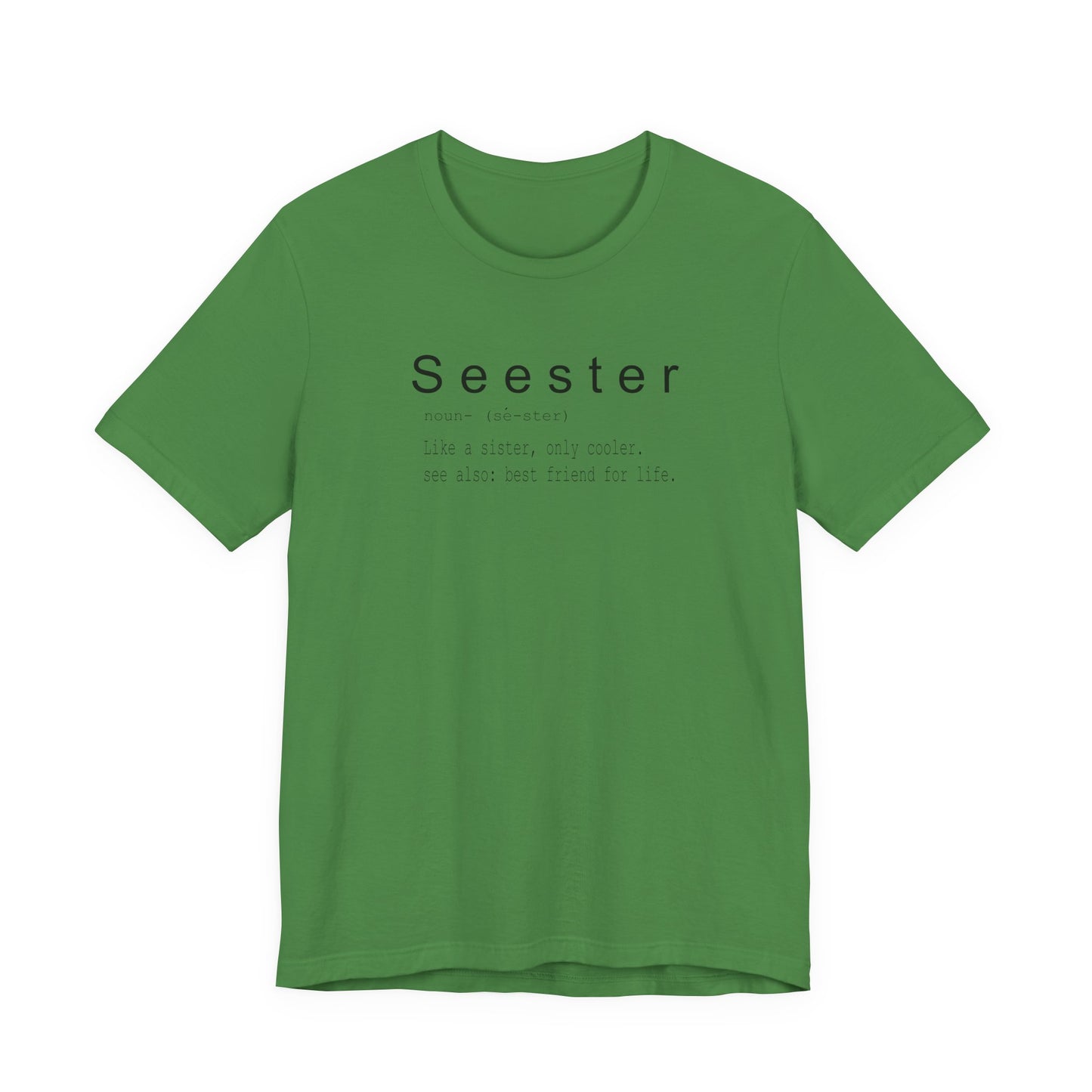 Seester Unisex Jersey Short Sleeve Tee