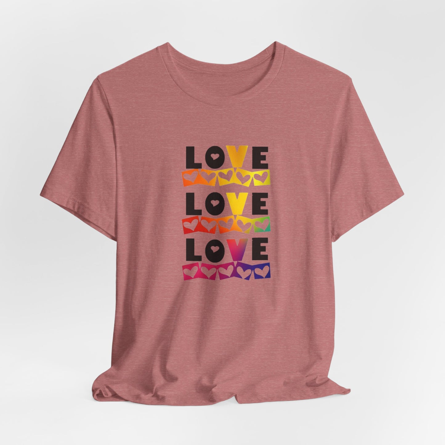 Love love love Unisex Jersey Short Sleeve Tee