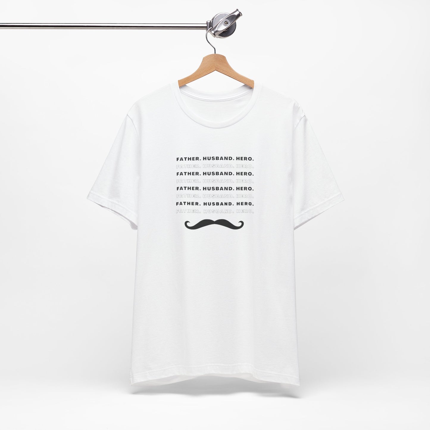 Moustache Unisex Jersey Short Sleeve Tee
