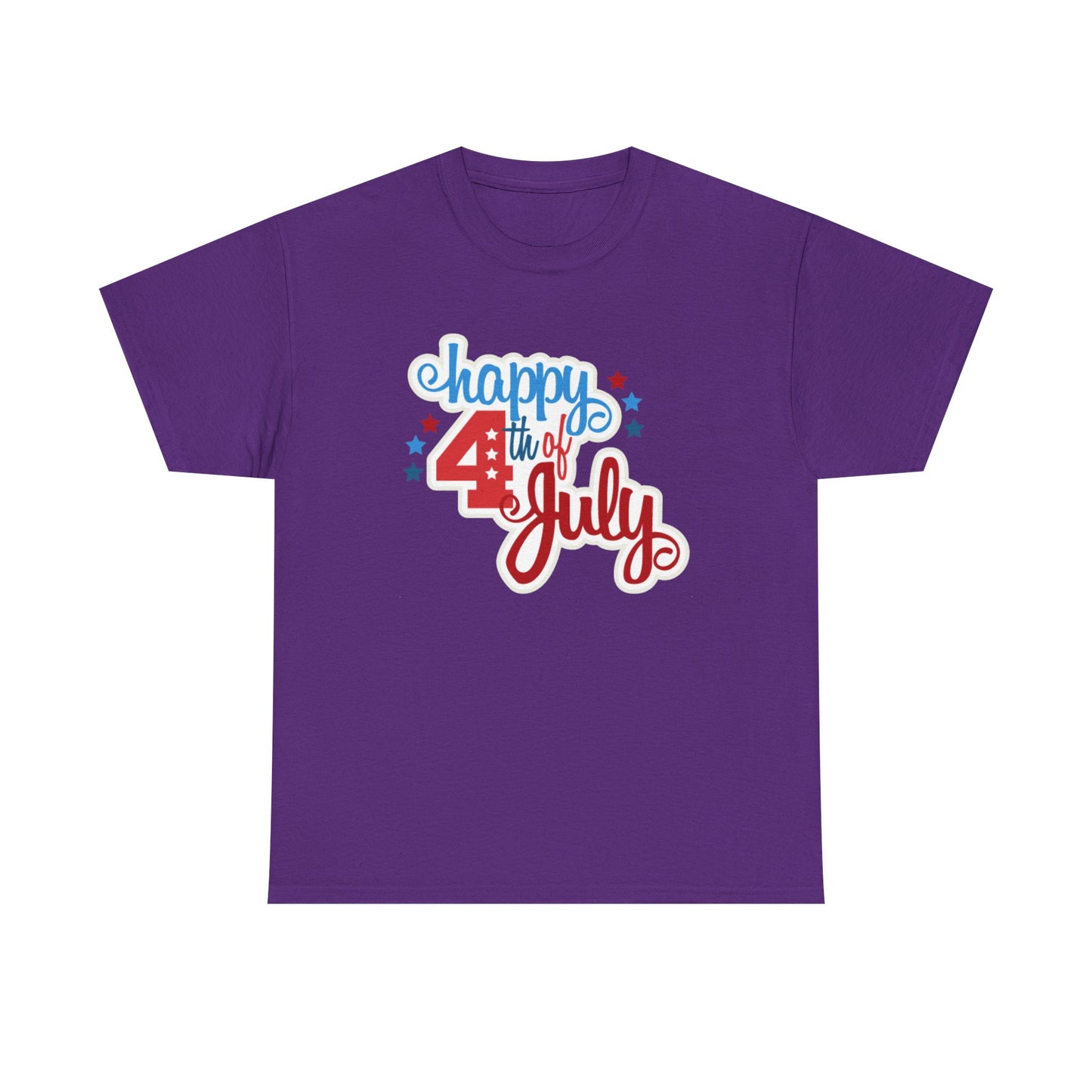 Happy 4th Unisex Heavy Cotton Tee