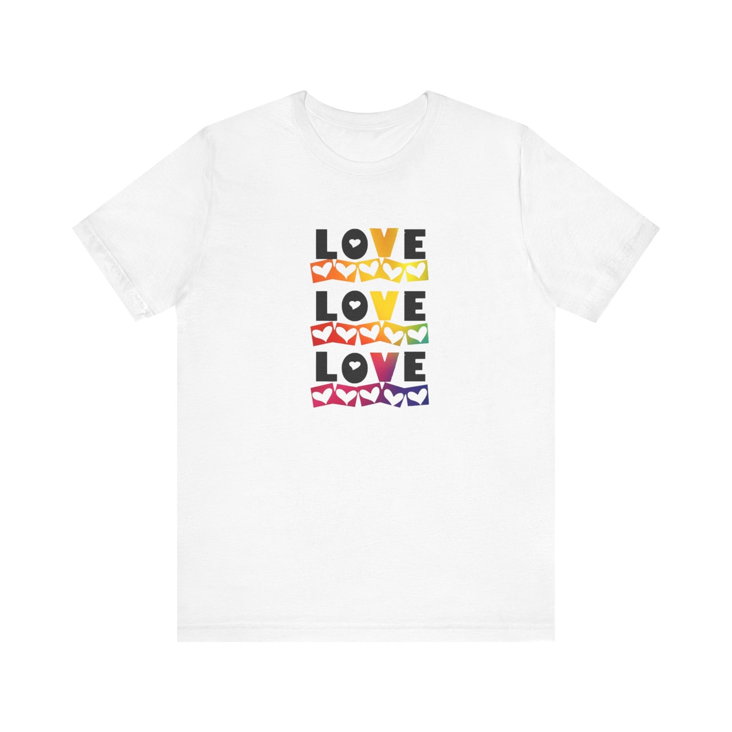 Love love love Unisex Jersey Short Sleeve Tee