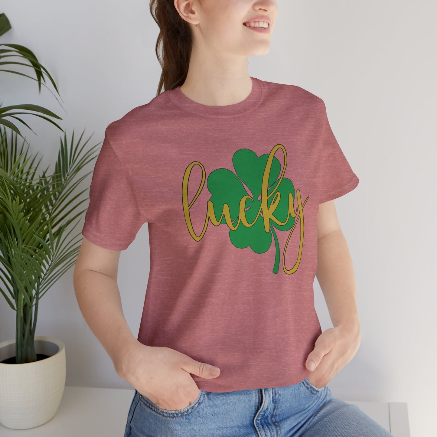 lucky gold Short Sleeve Tee