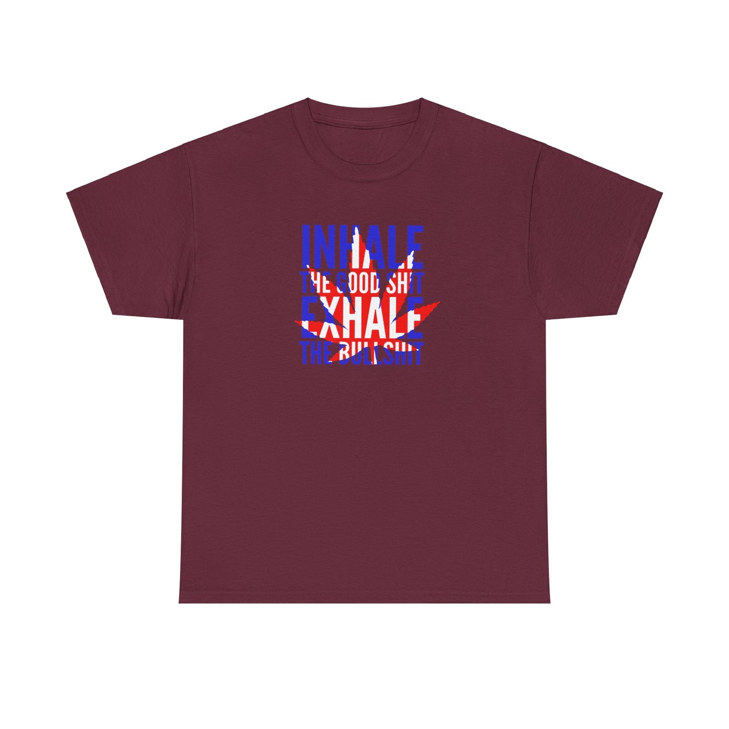 Inhale/ exhale Unisex Heavy Cotton Tee