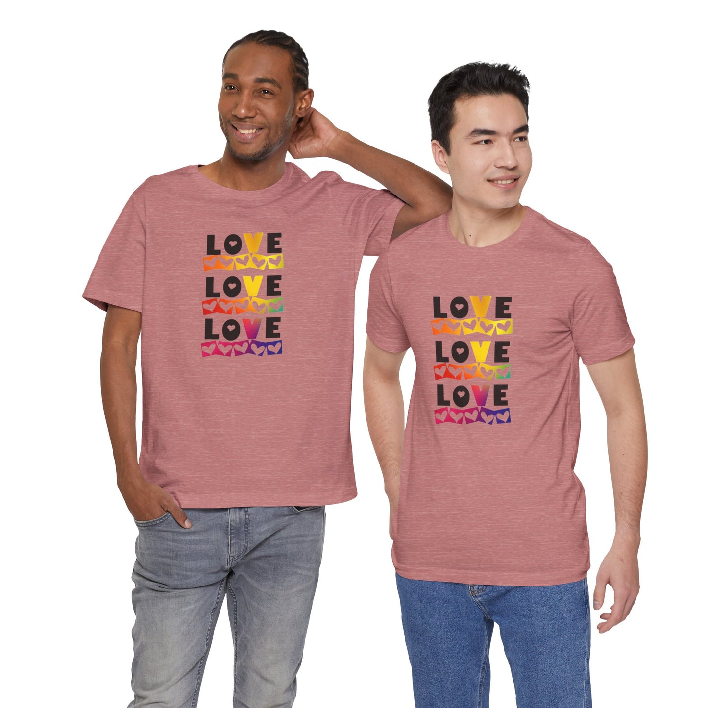 Love love love Unisex Jersey Short Sleeve Tee