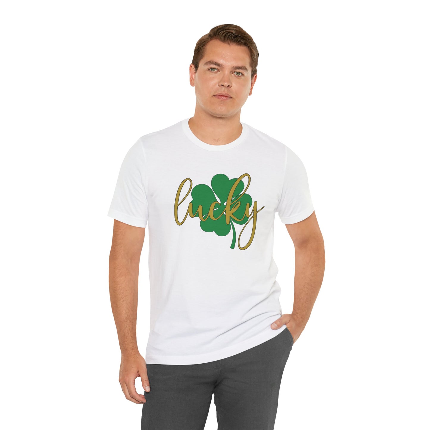lucky gold Short Sleeve Tee