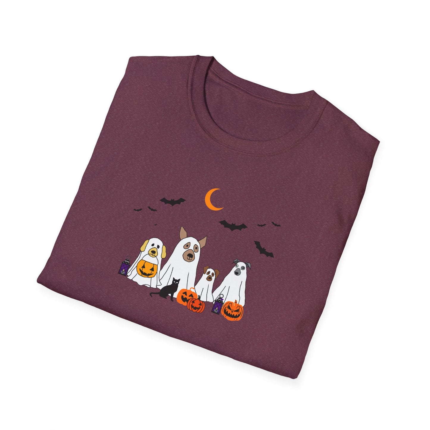 Ghost Pups Unisex Softstyle T-Shirt