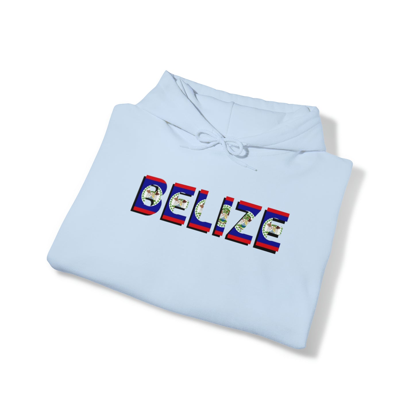 Belize flag Unisex Heavy Blend™ Hooded Sweatshirt