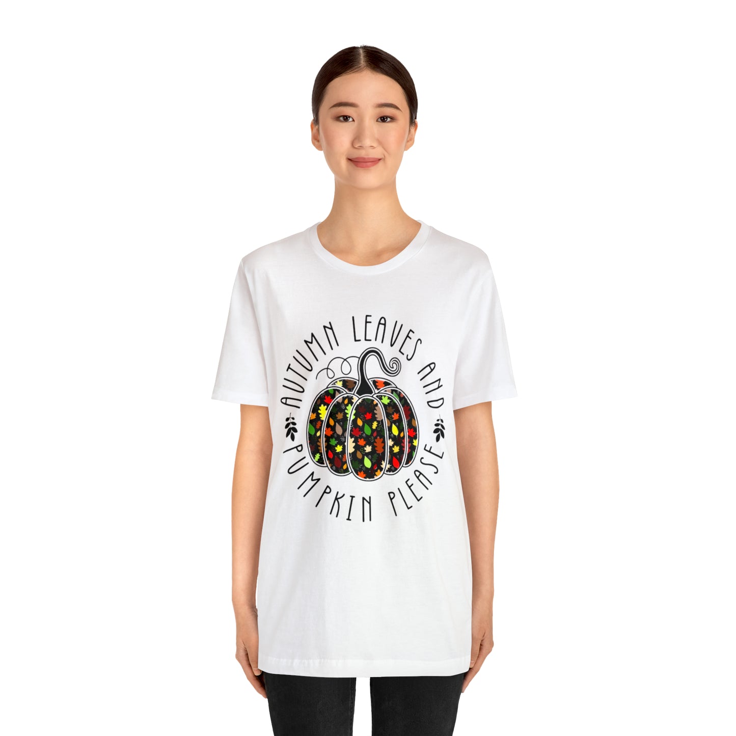 Autumn leaves Unisex Jersey Short Sleeve Tee