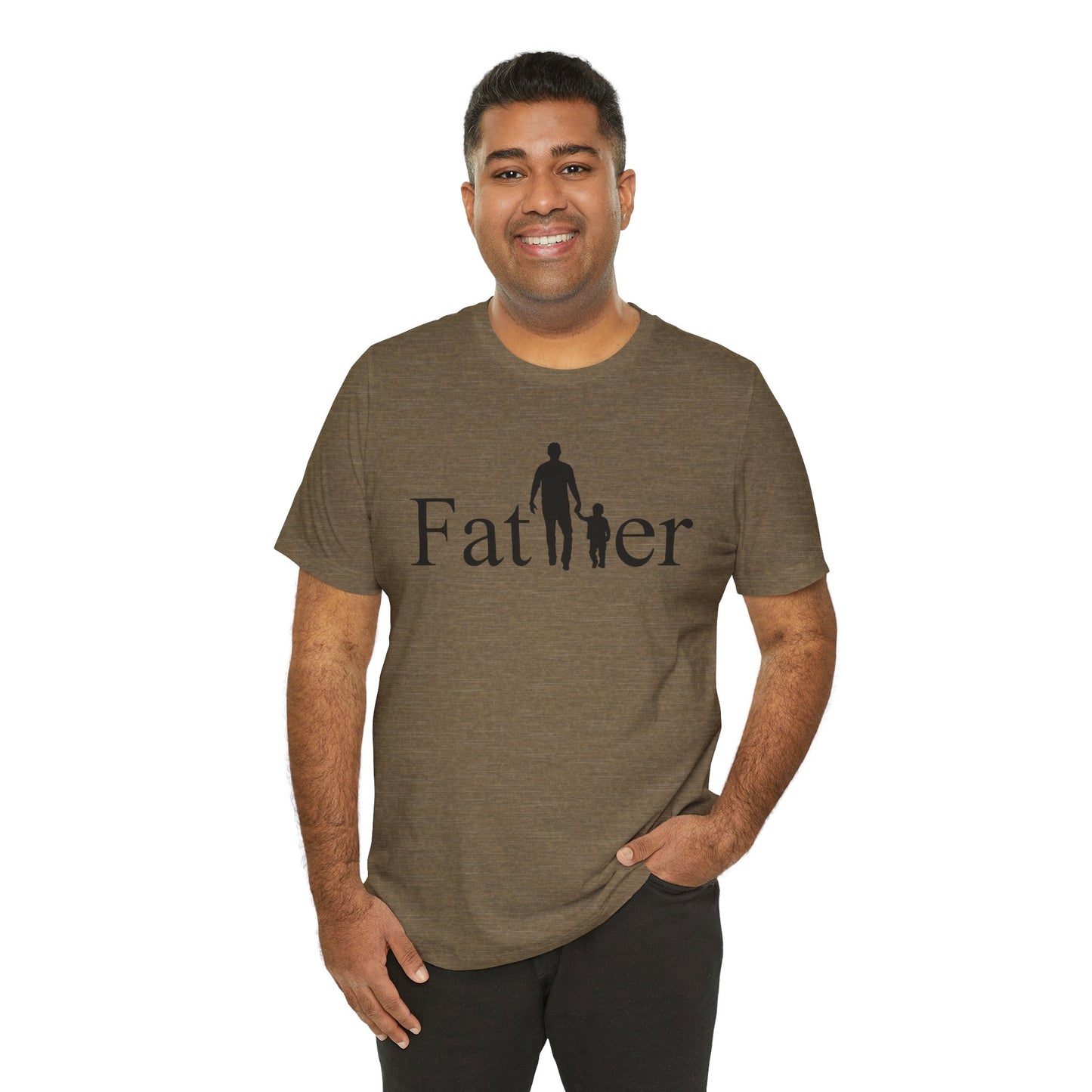 Father's Sillhouette Unisex Jersey Short Sleeve Tee