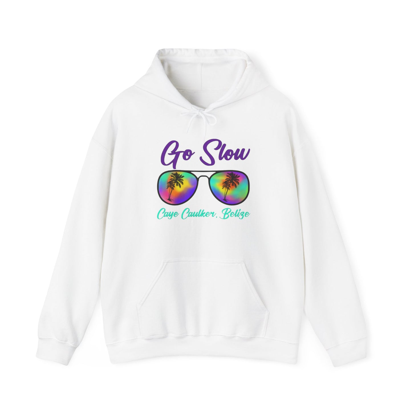 Go Slow Glasses Unisex Heavy Blend™ Hooded Sweatshirt