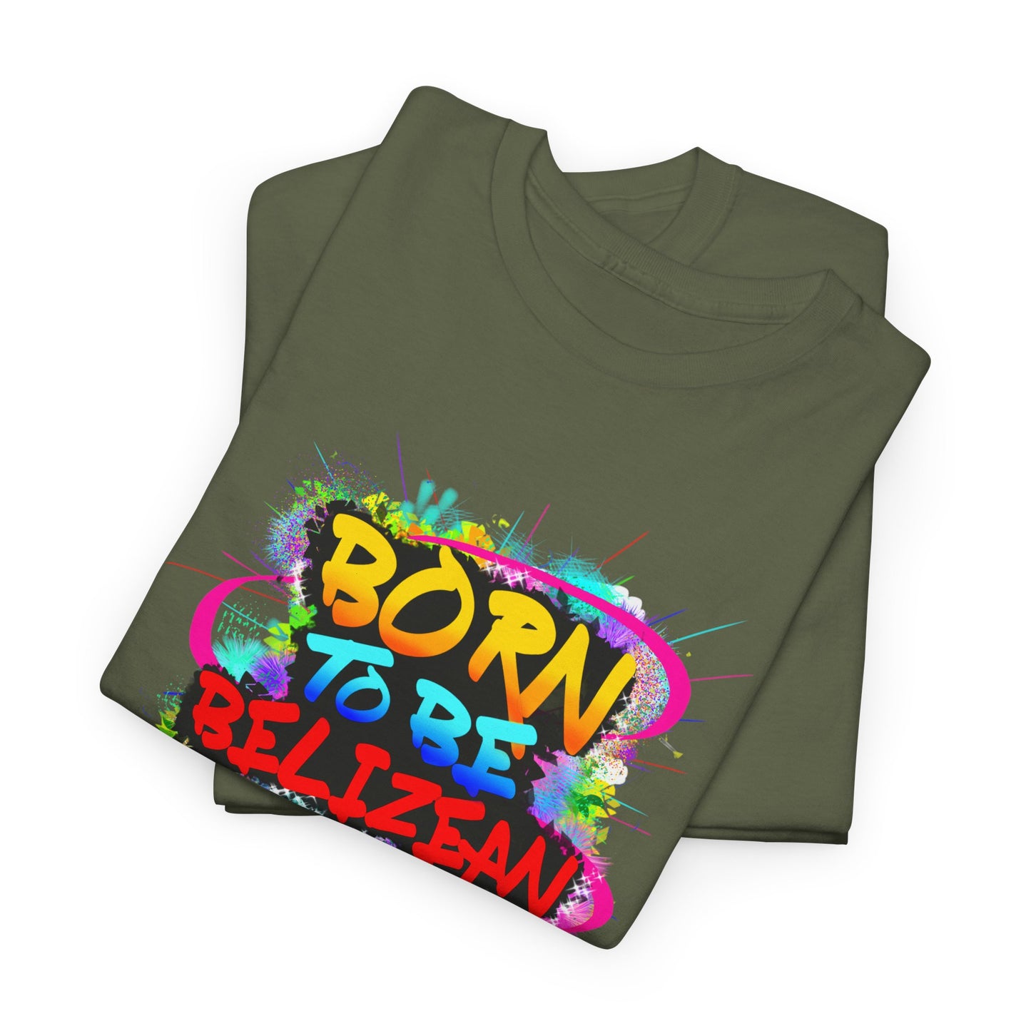 Born to be BELIZEAN Unisex  Cotton Tee