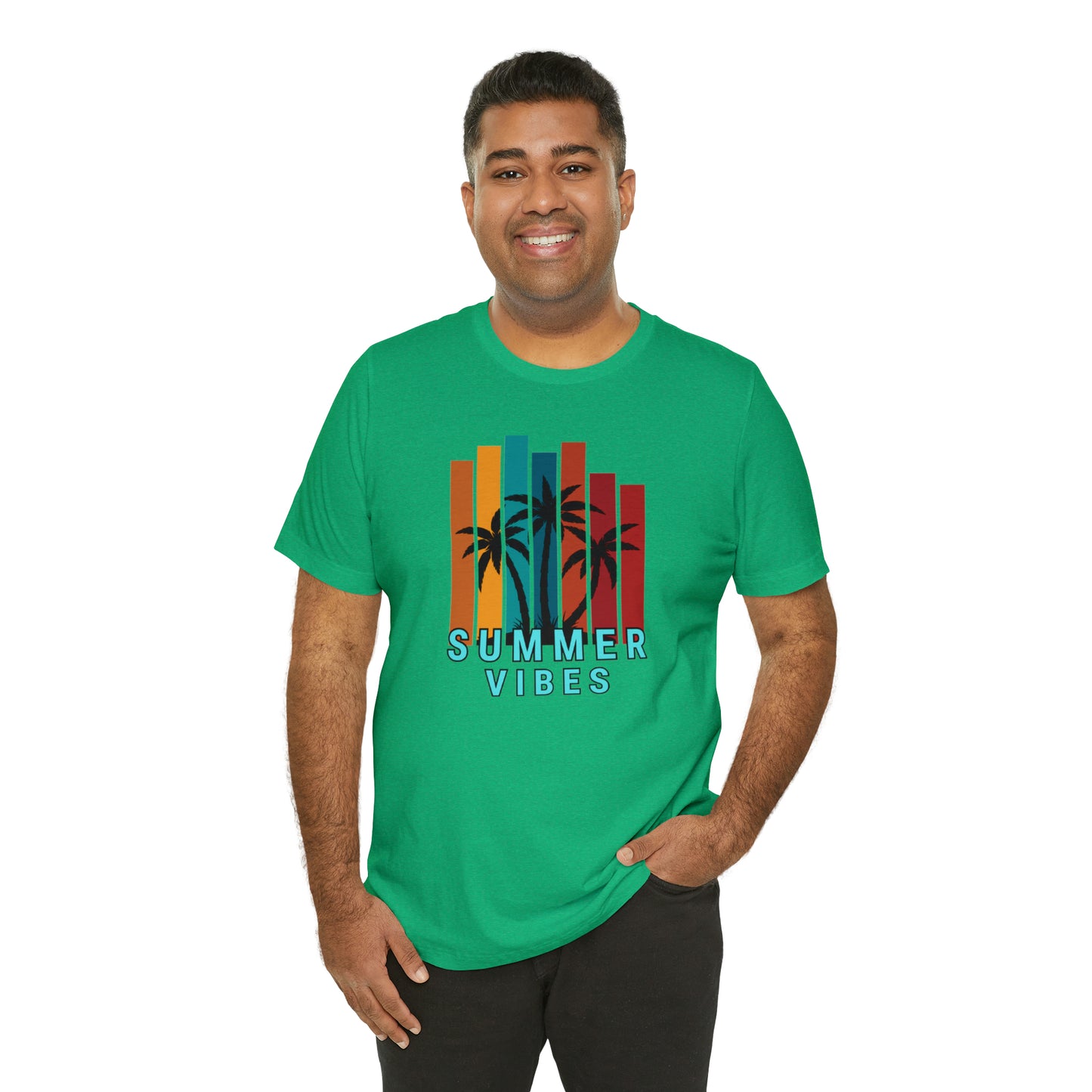 Summer time Jersey Short Sleeve Tee