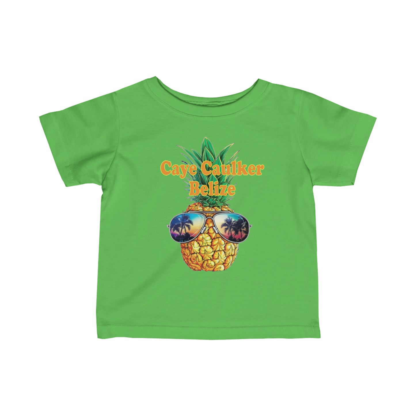 Infant Pineapple Fine Jersey Tee