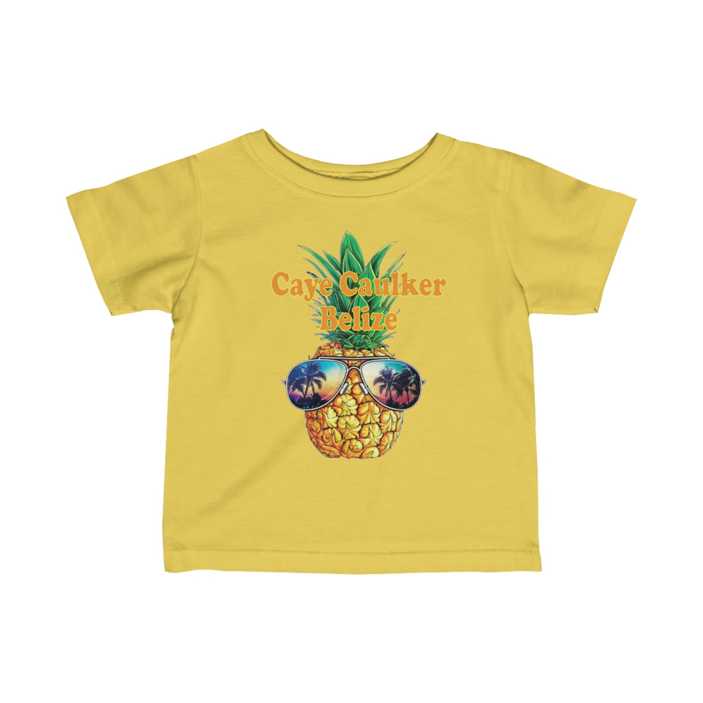 Infant Pineapple Fine Jersey Tee