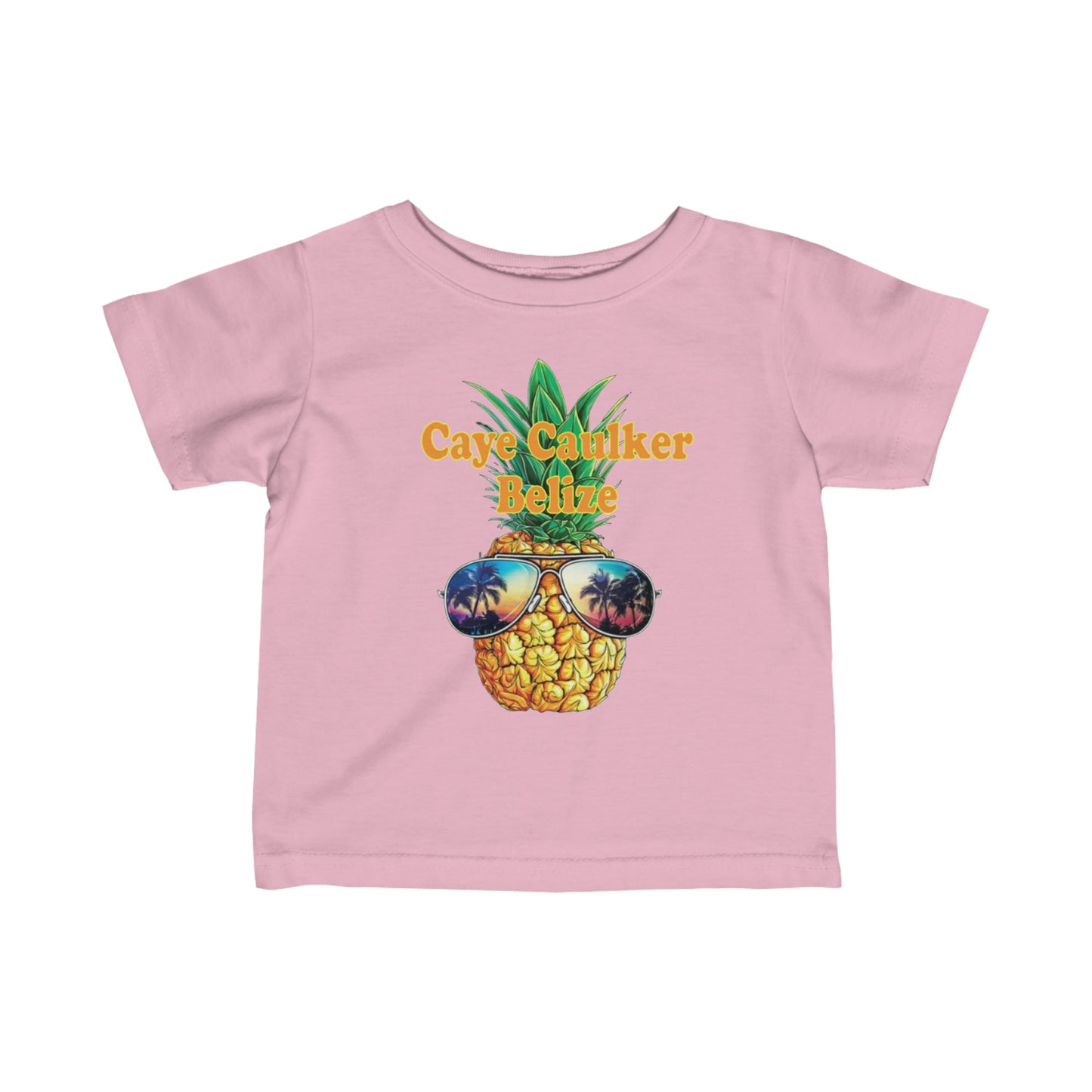Infant Pineapple Fine Jersey Tee