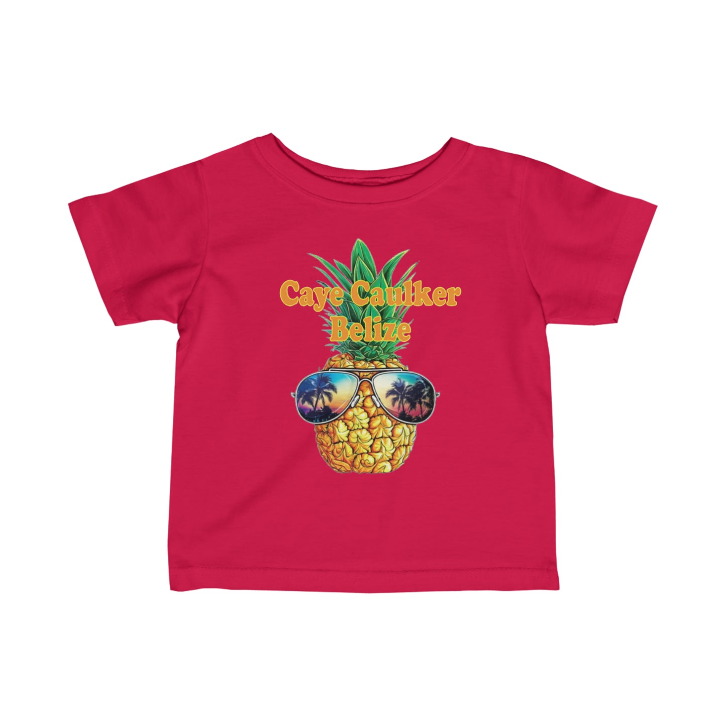 Infant Pineapple Fine Jersey Tee