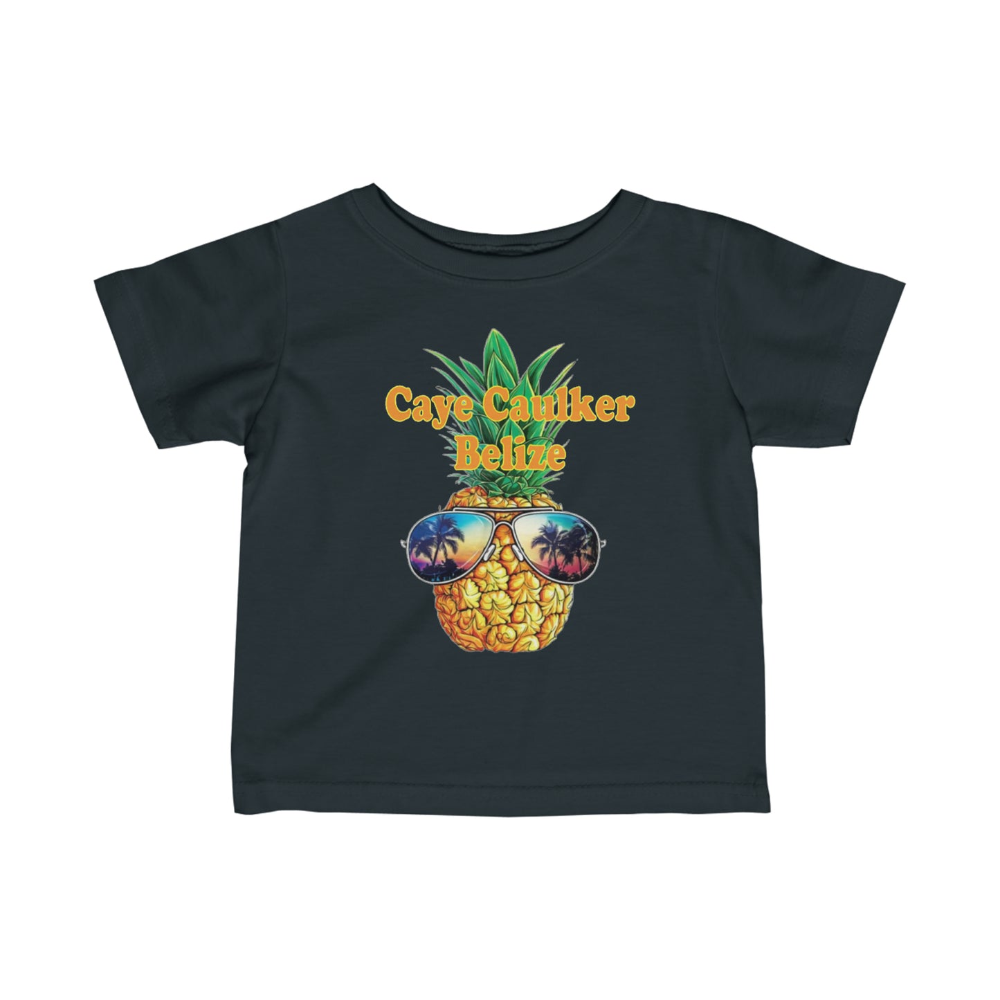 Infant Pineapple Fine Jersey Tee