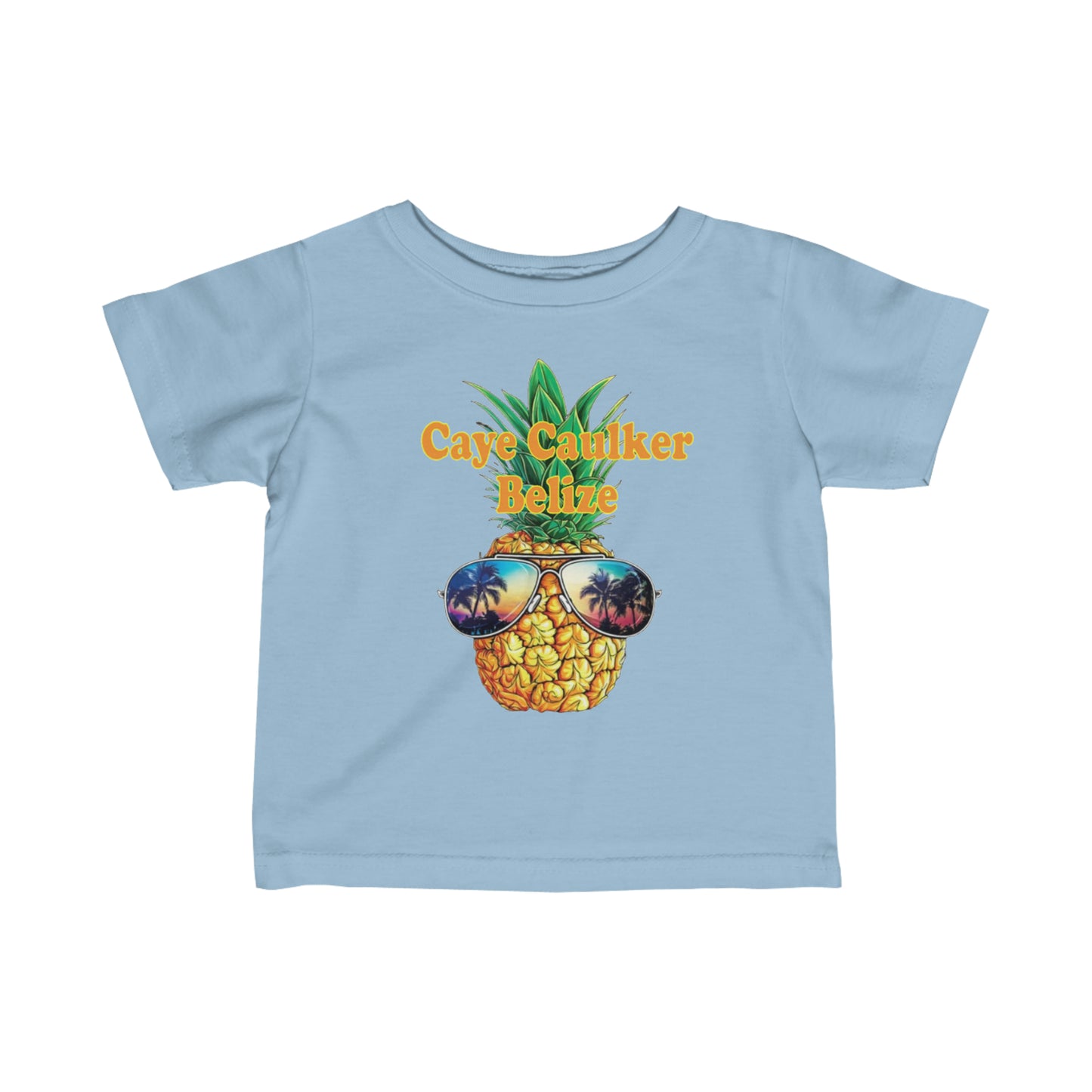 Infant Pineapple Fine Jersey Tee
