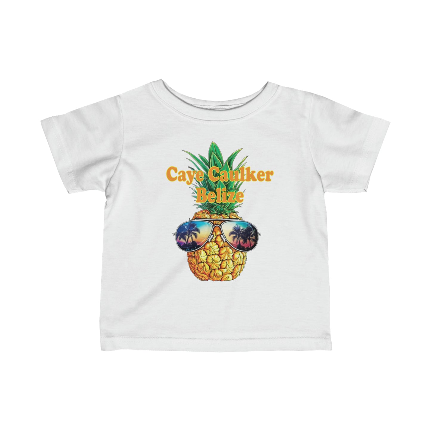 Infant Pineapple Fine Jersey Tee