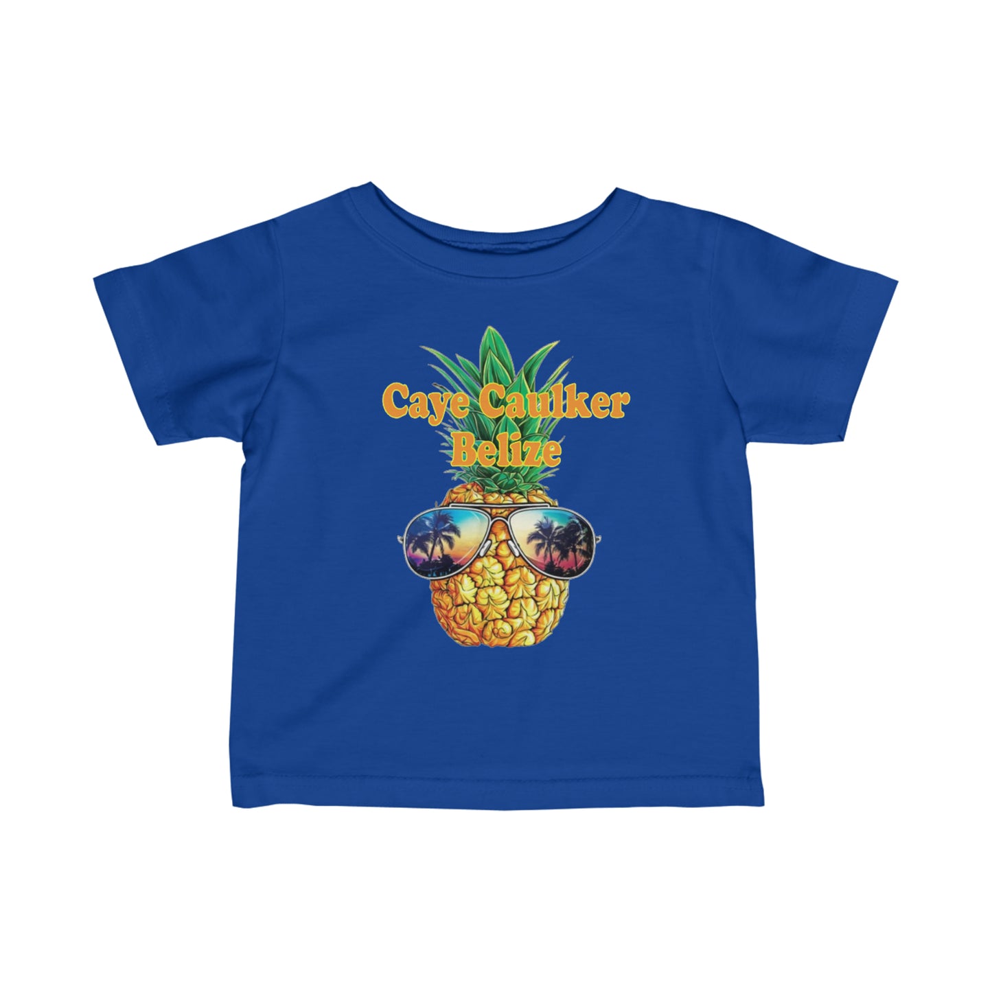 Infant Pineapple Fine Jersey Tee