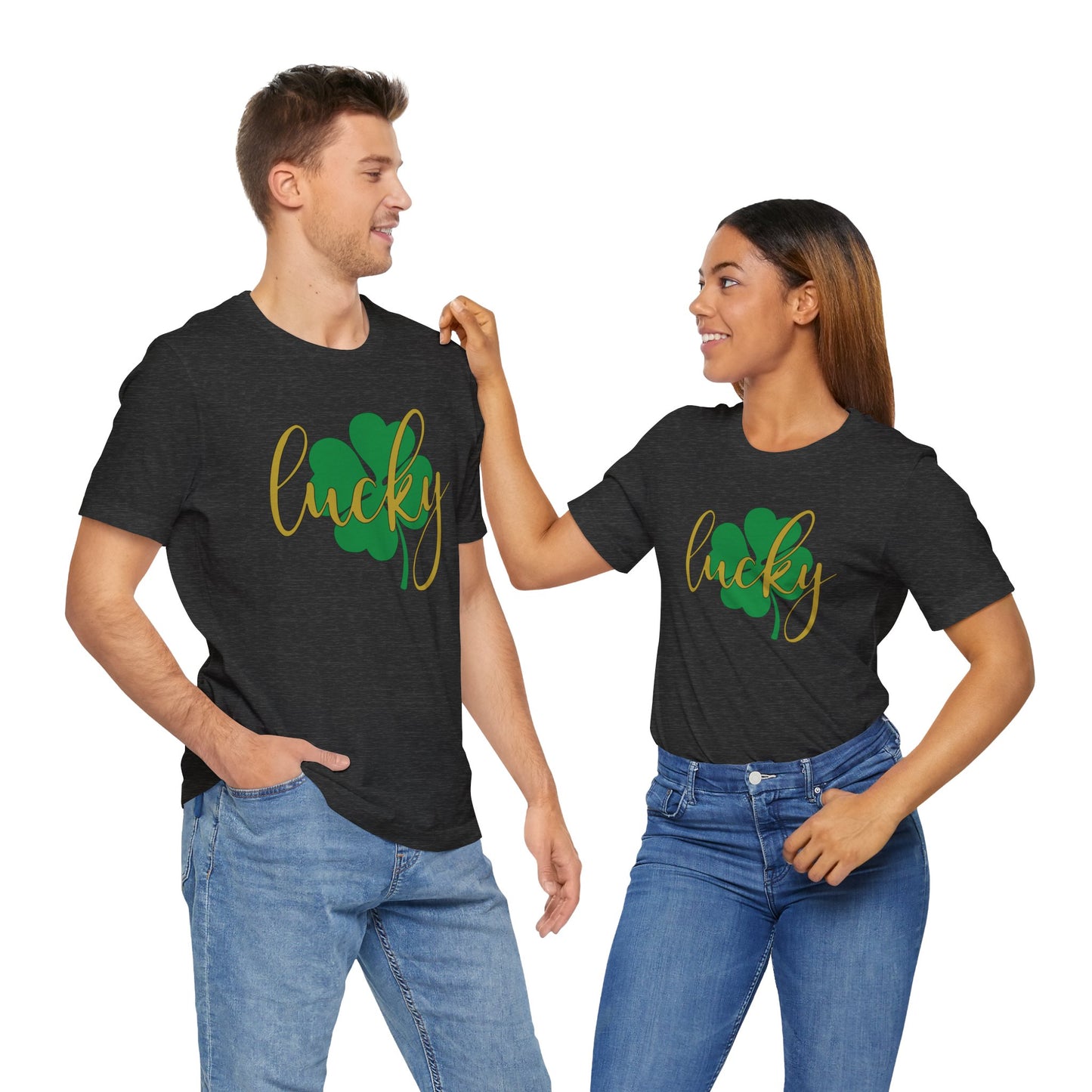 lucky gold Short Sleeve Tee