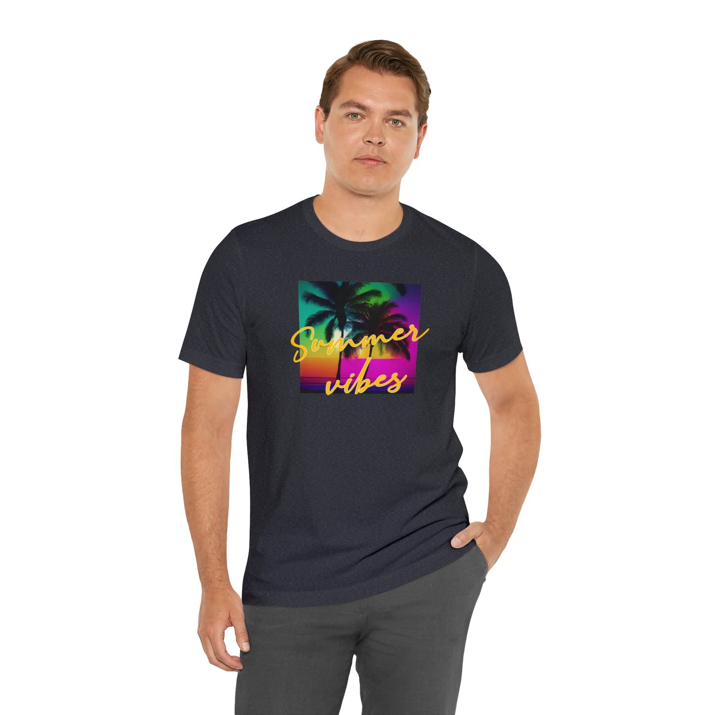 Summer Color Unisex Jersey Short Sleeve Tee