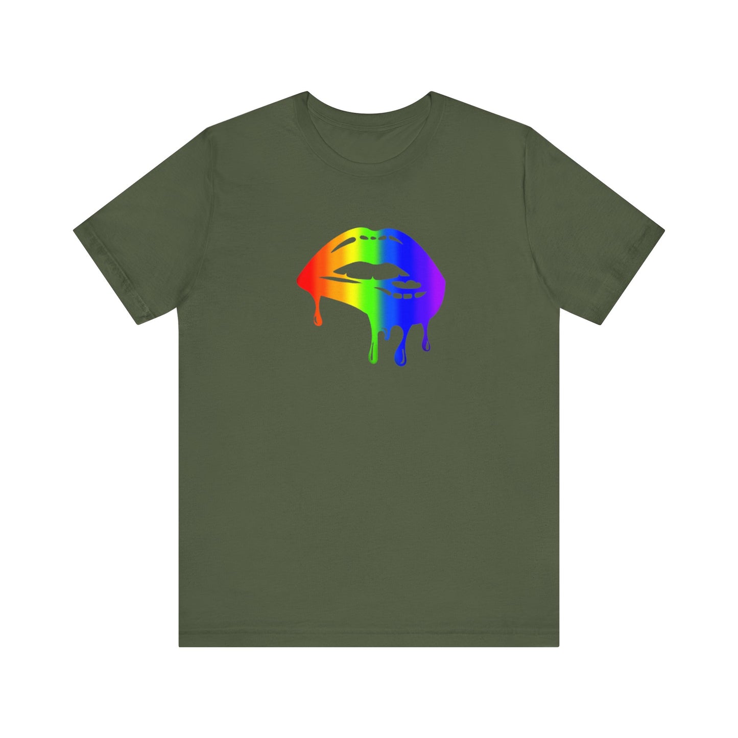 Pride lips Unisex Jersey Short Sleeve Tee
