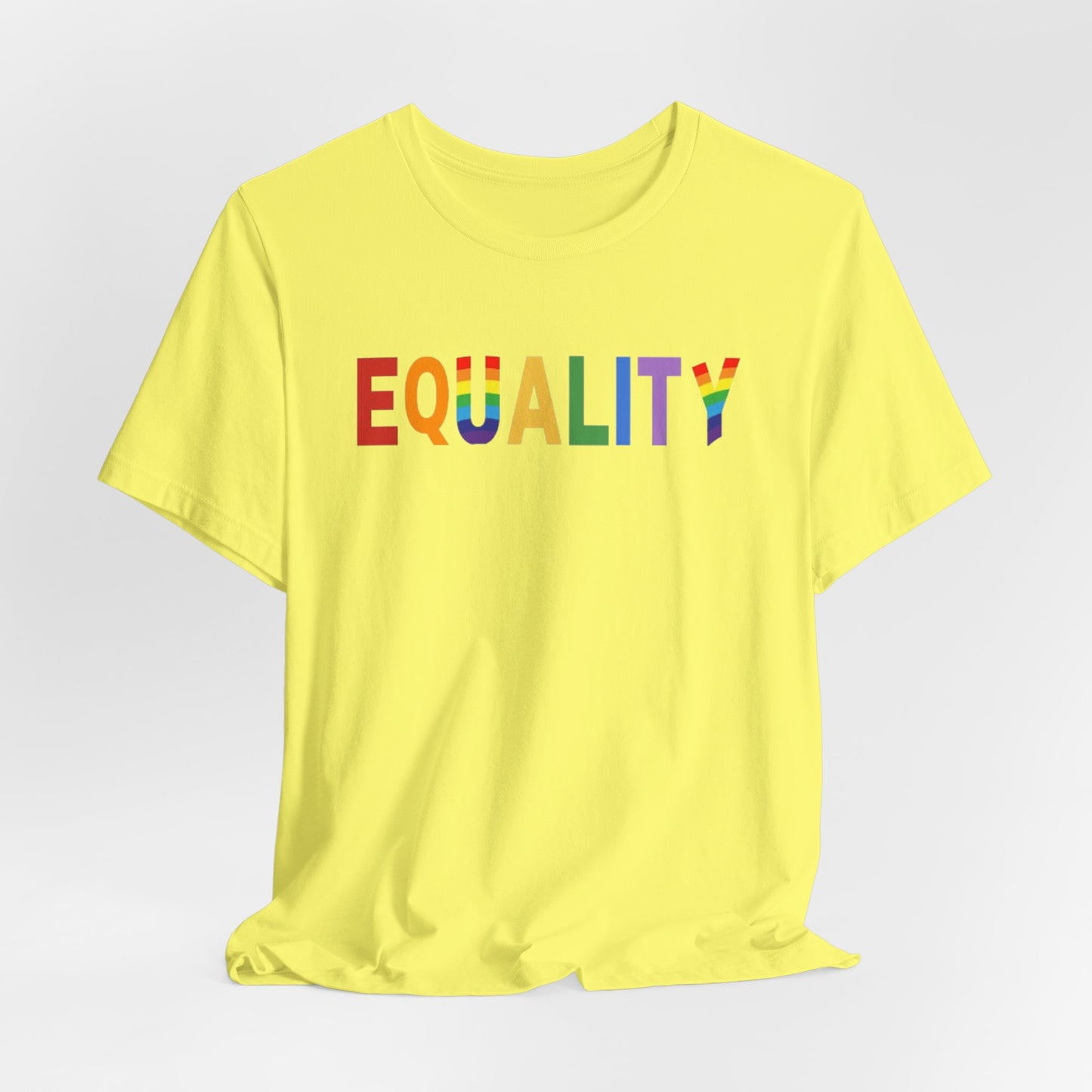 EQUALITY Unisex Jersey Short Sleeve Tee